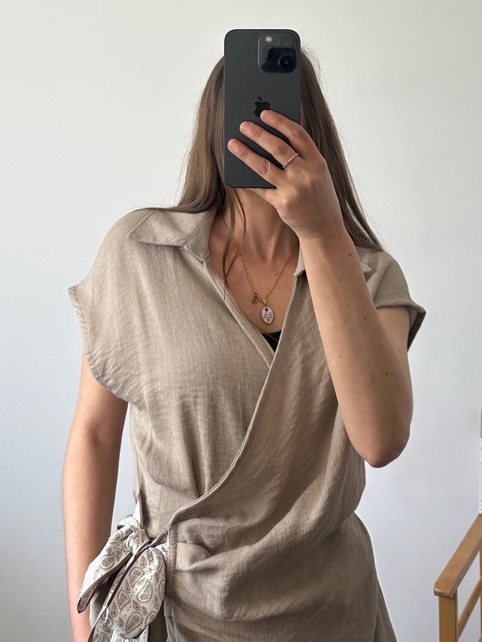 COORDINATO foulard Fango