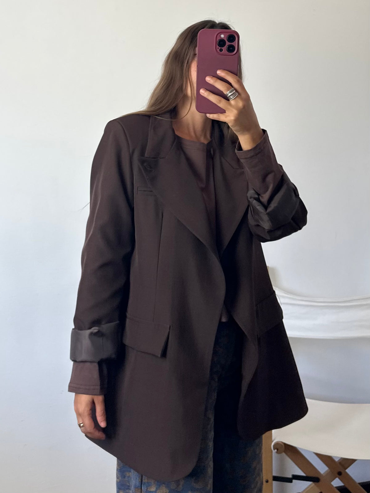 BLAZER JAPAN CIOCCOLATO