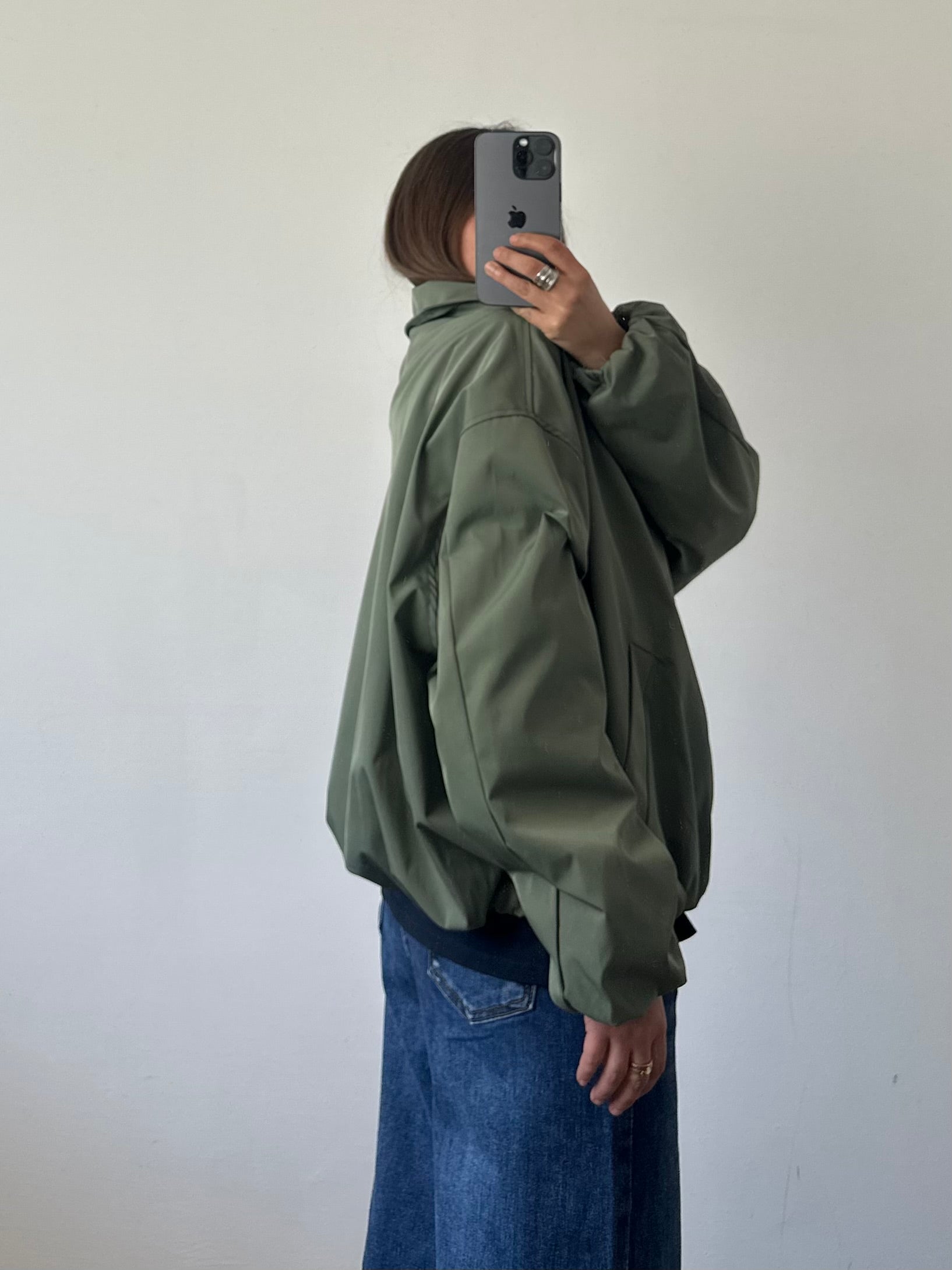 GIACCA BOMBER VERDE