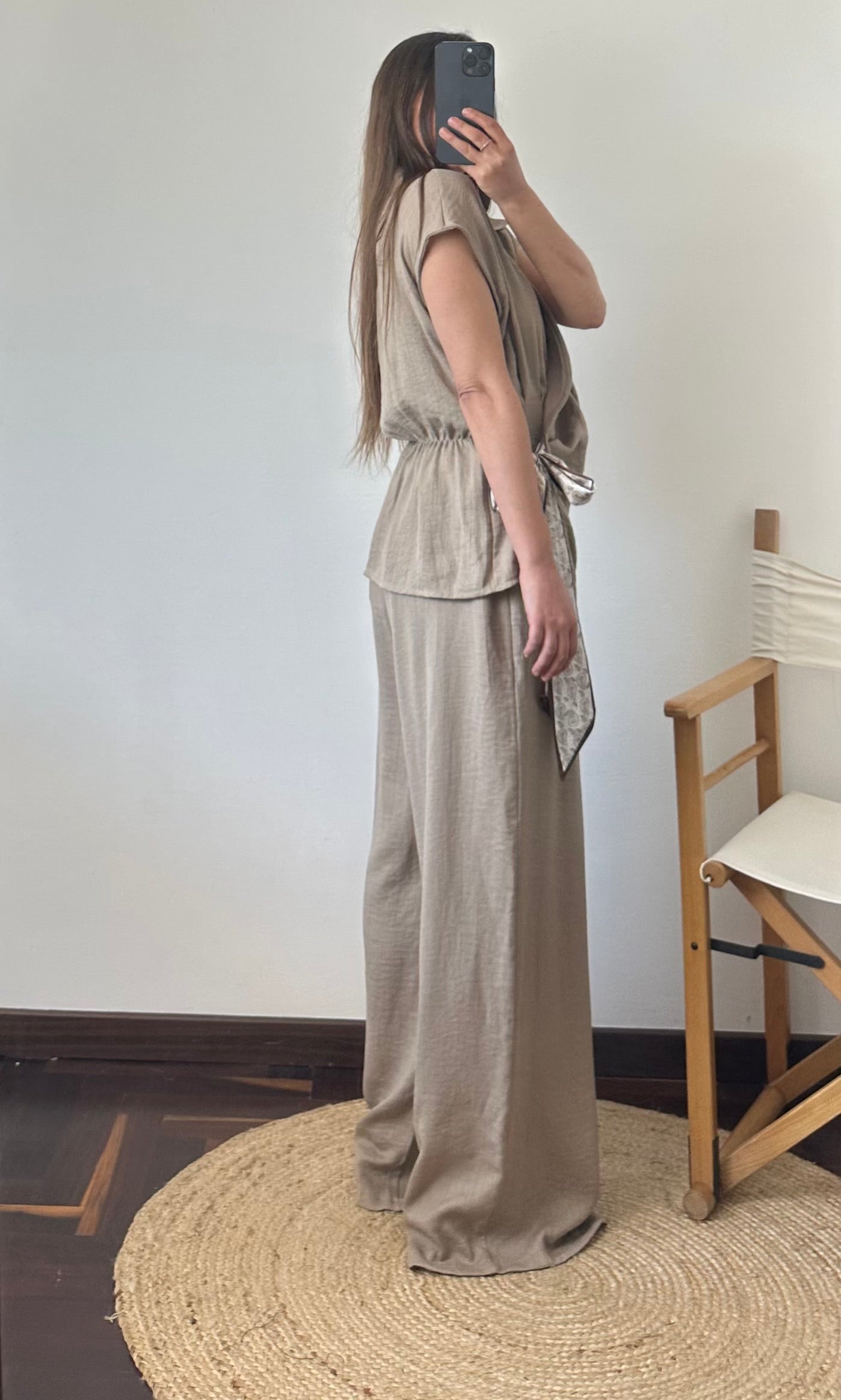 COORDINATO foulard Fango