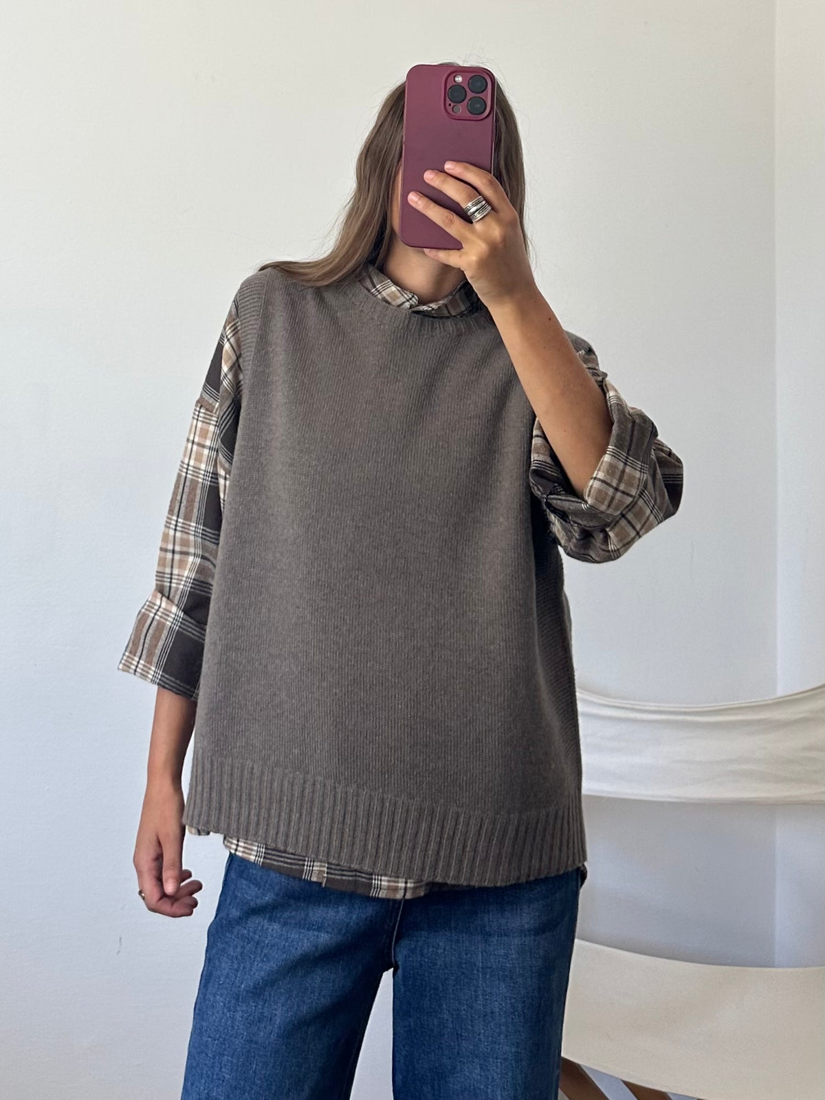 Gilet in misto cashmere FANGO