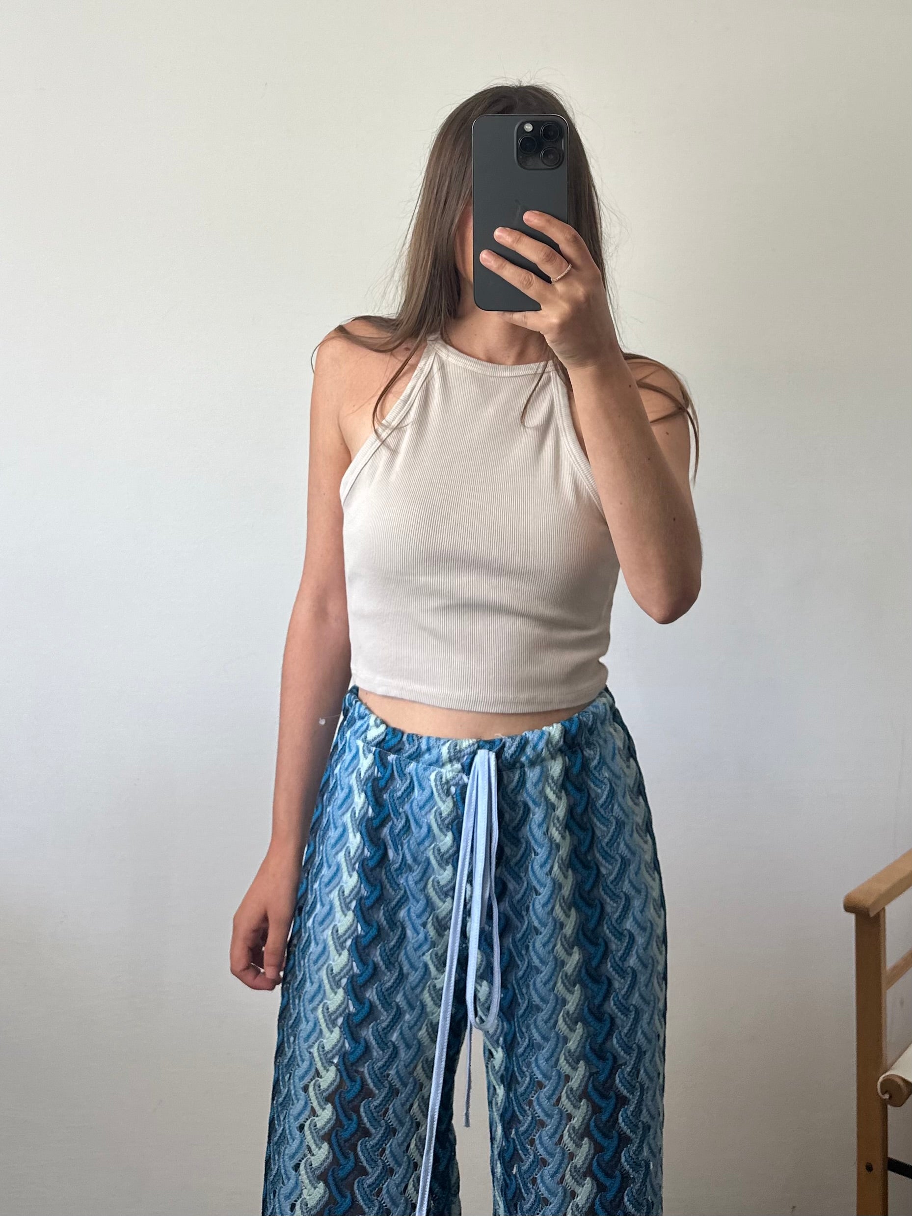 PANTALONE SUMMER AZZURRO