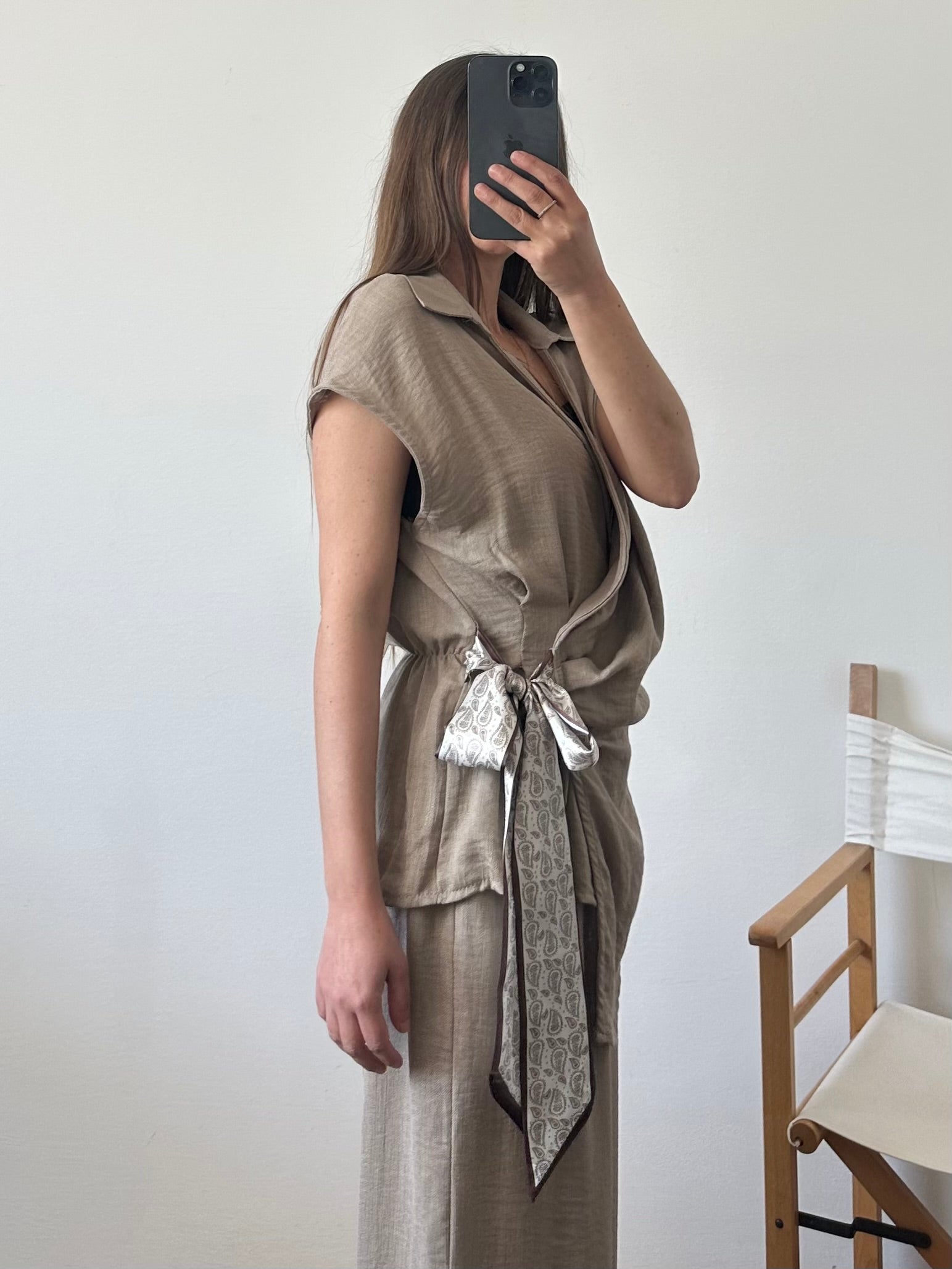 COORDINATO foulard Fango