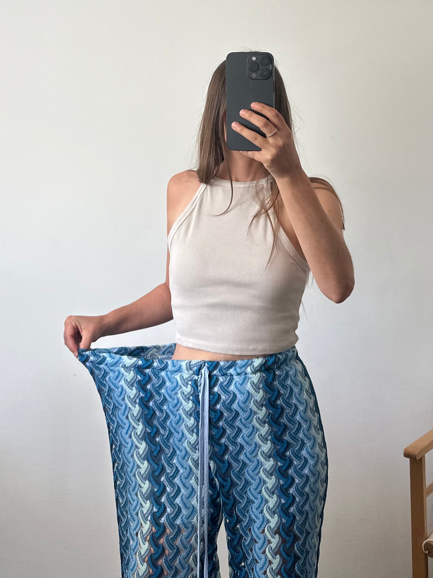 PANTALONE SUMMER AZZURRO