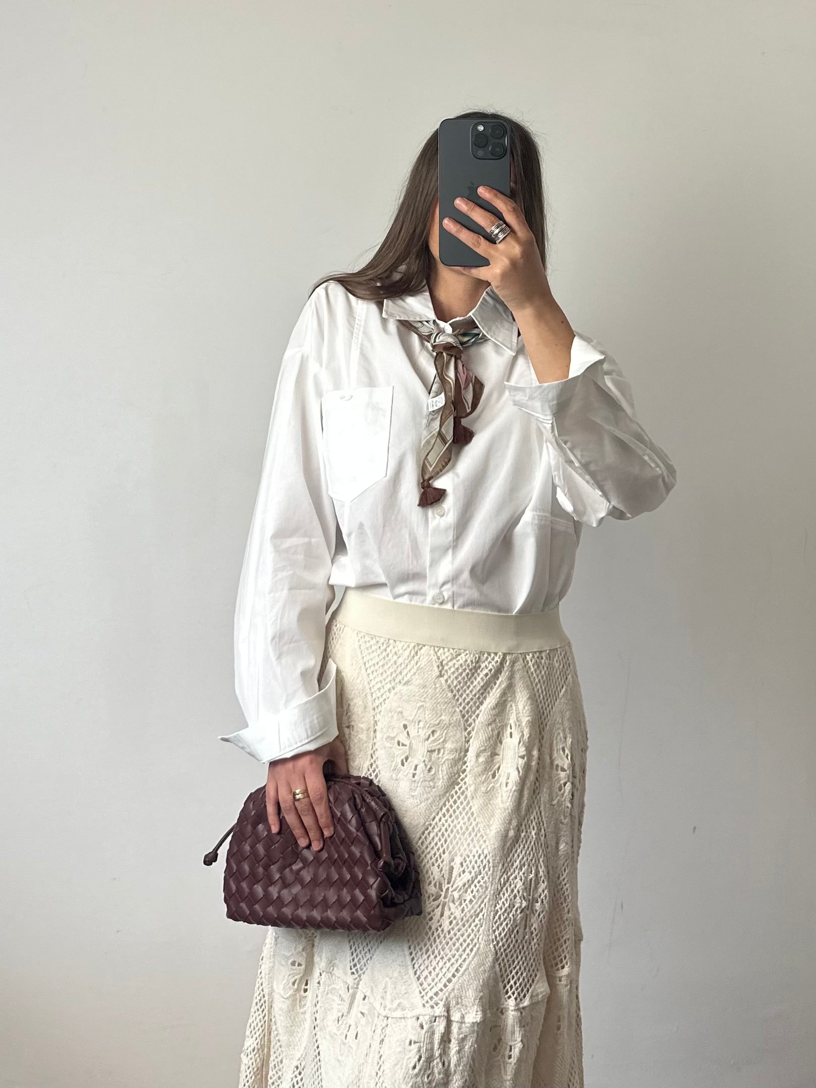 BORSA MINI POUCH ISIDORA MARRONE