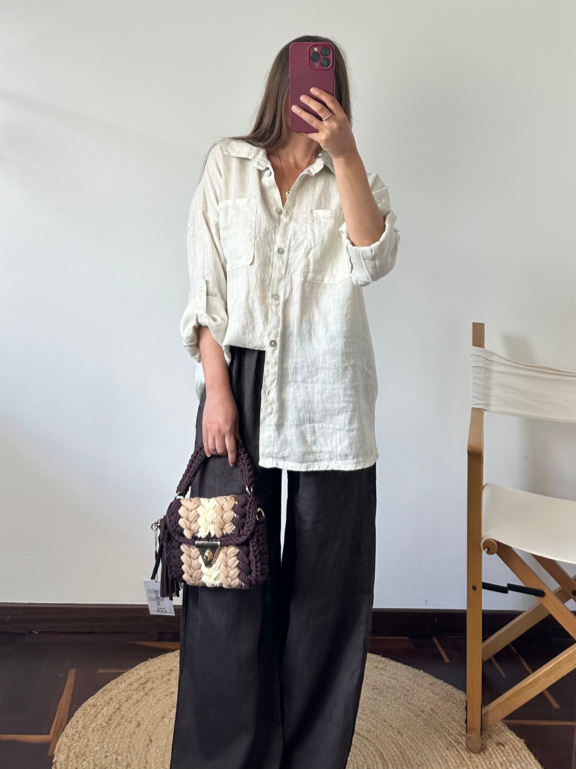 BORSA MINI UNCinetto marrone