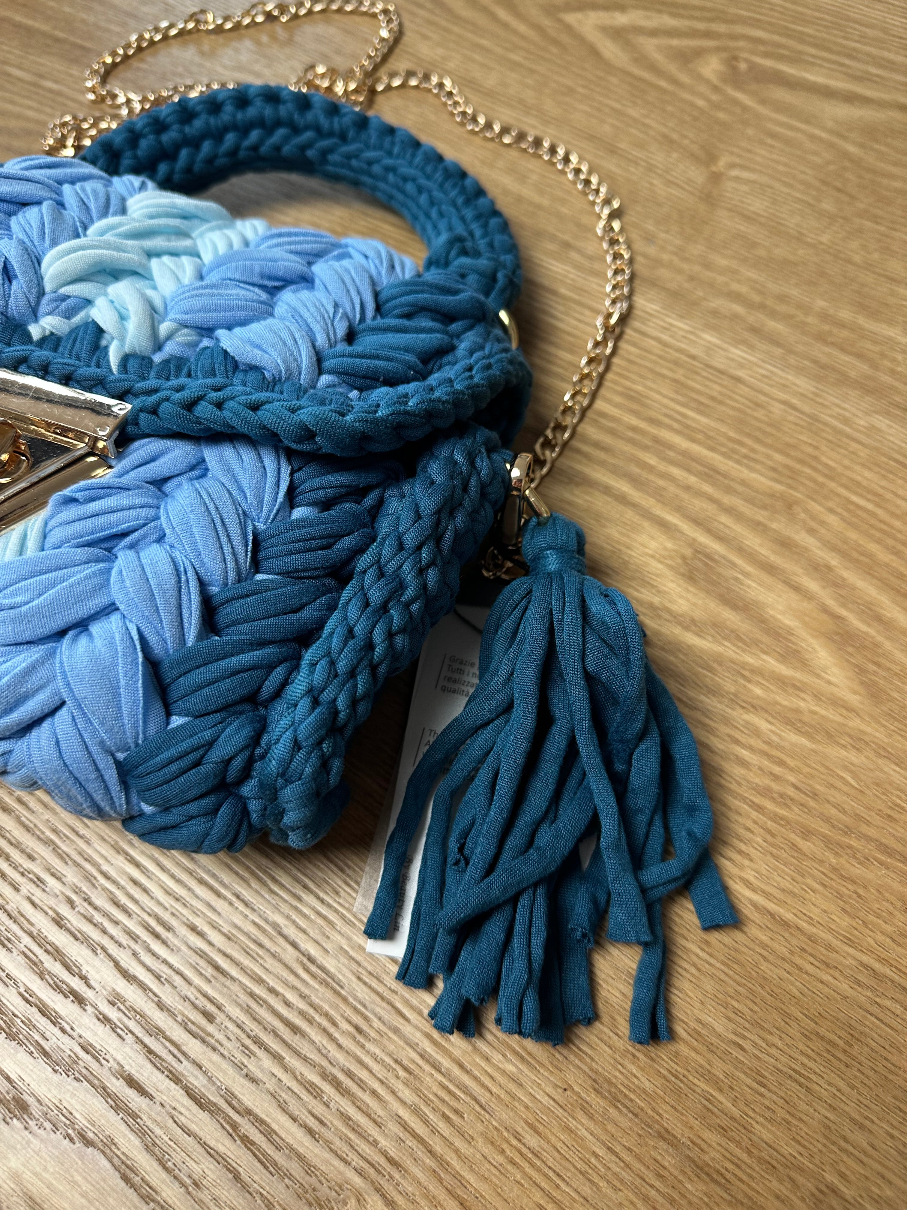BORSA MINI UNCinetto azzurra