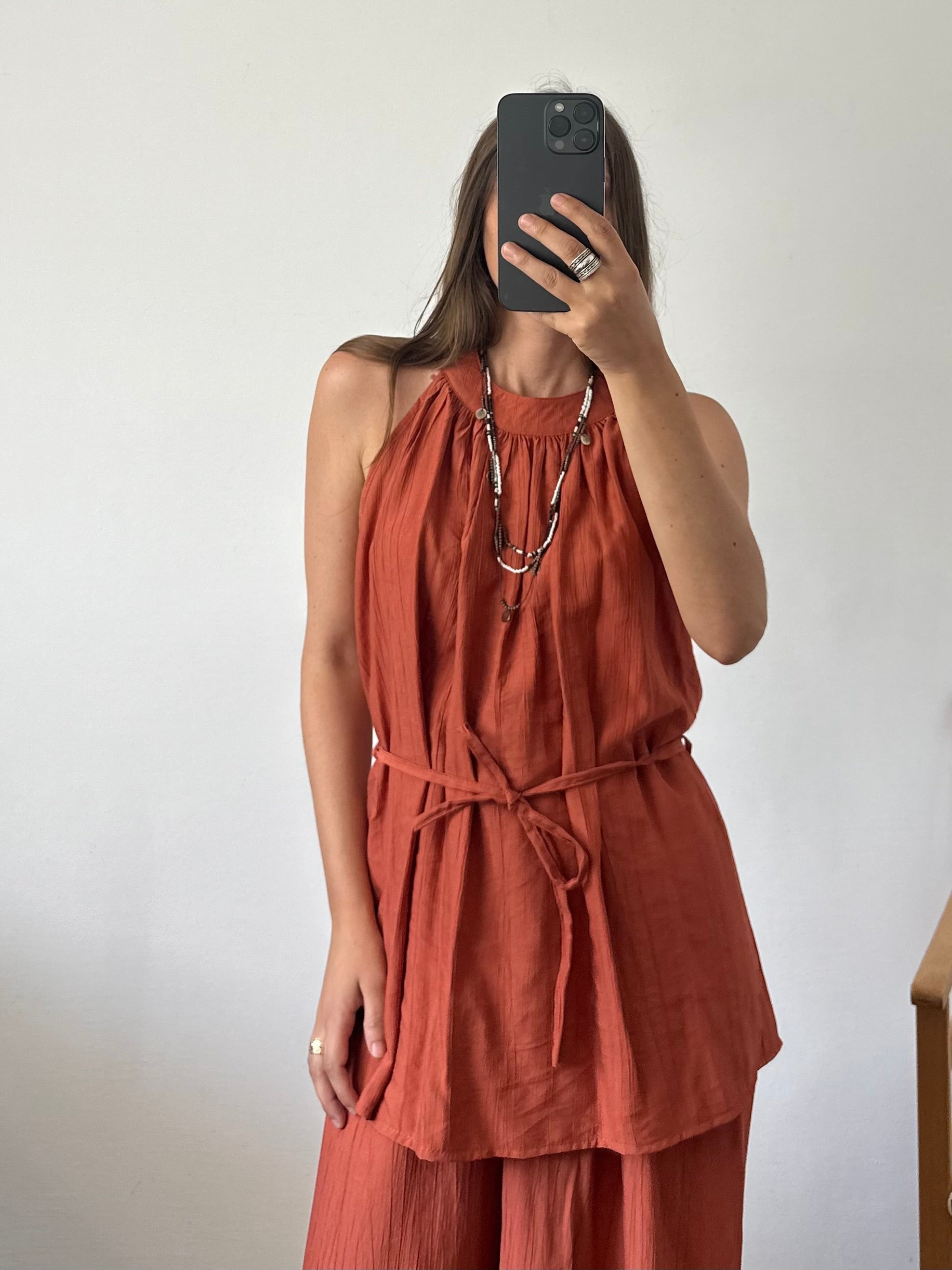 COORDINATO mikonos terracotta