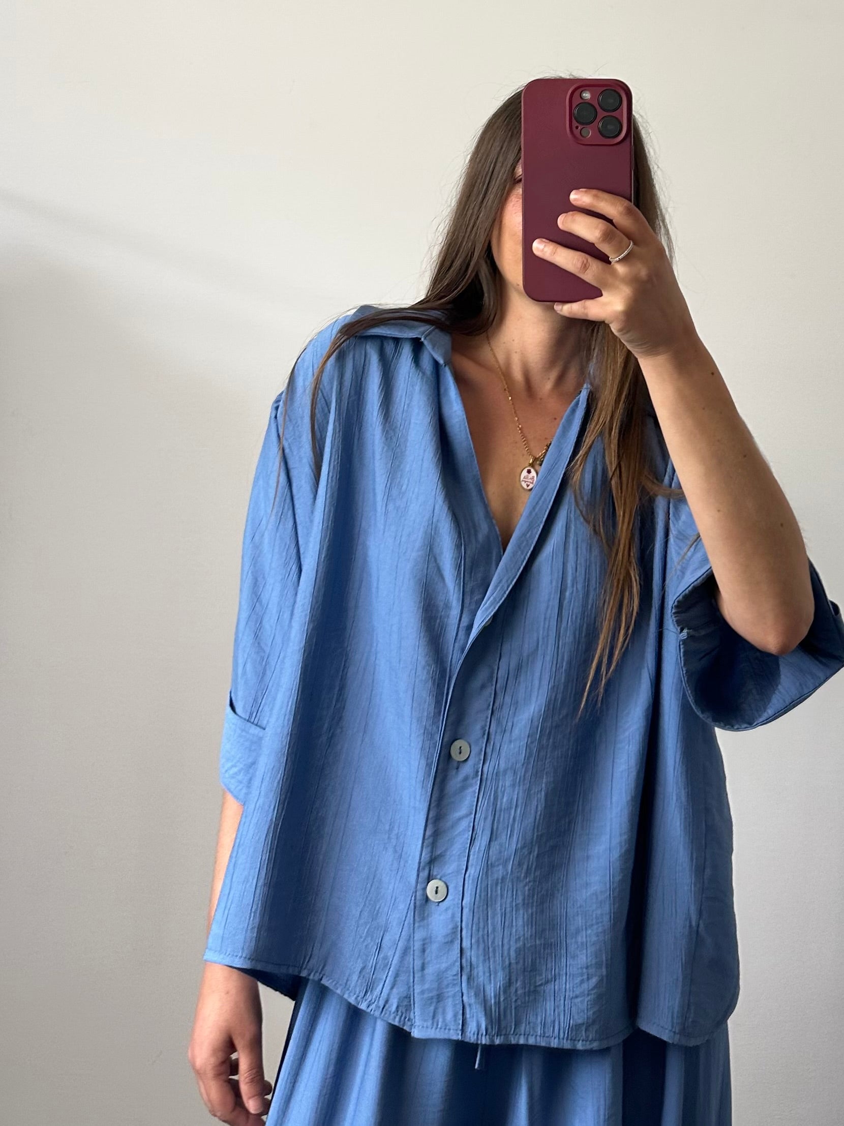 COORDINATO NADIA azzurro