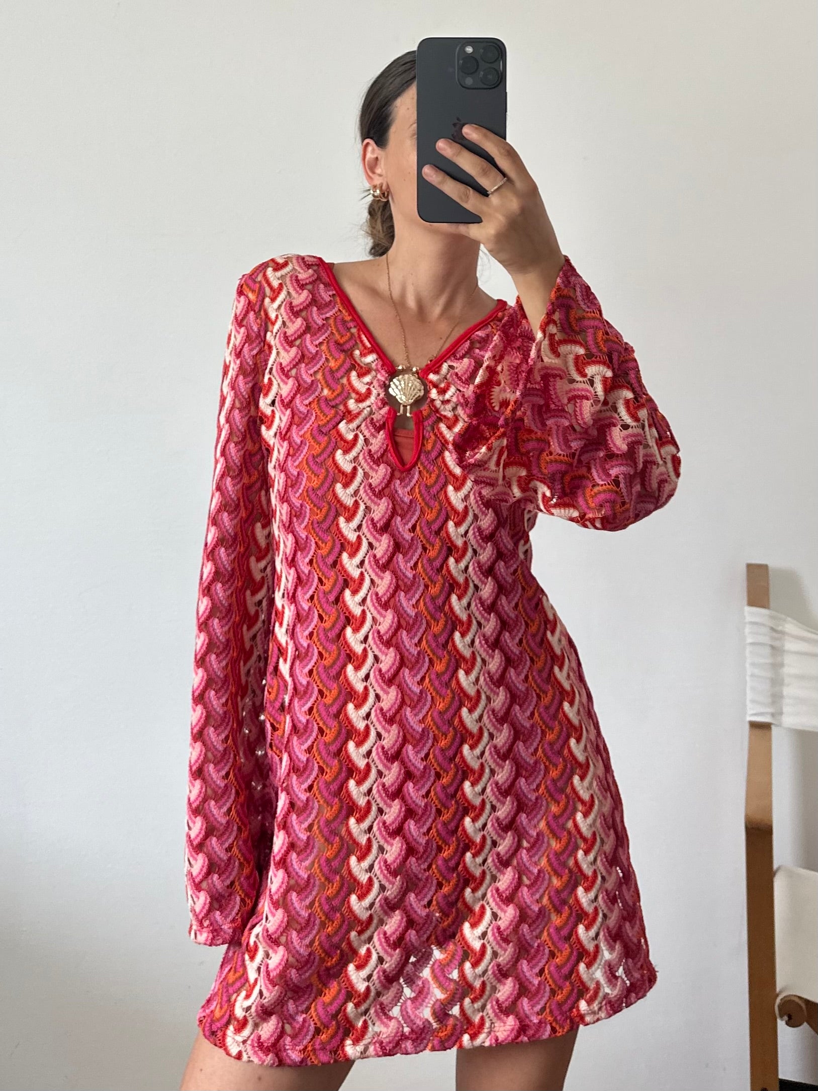 ABITO conchiglia summer fucsia