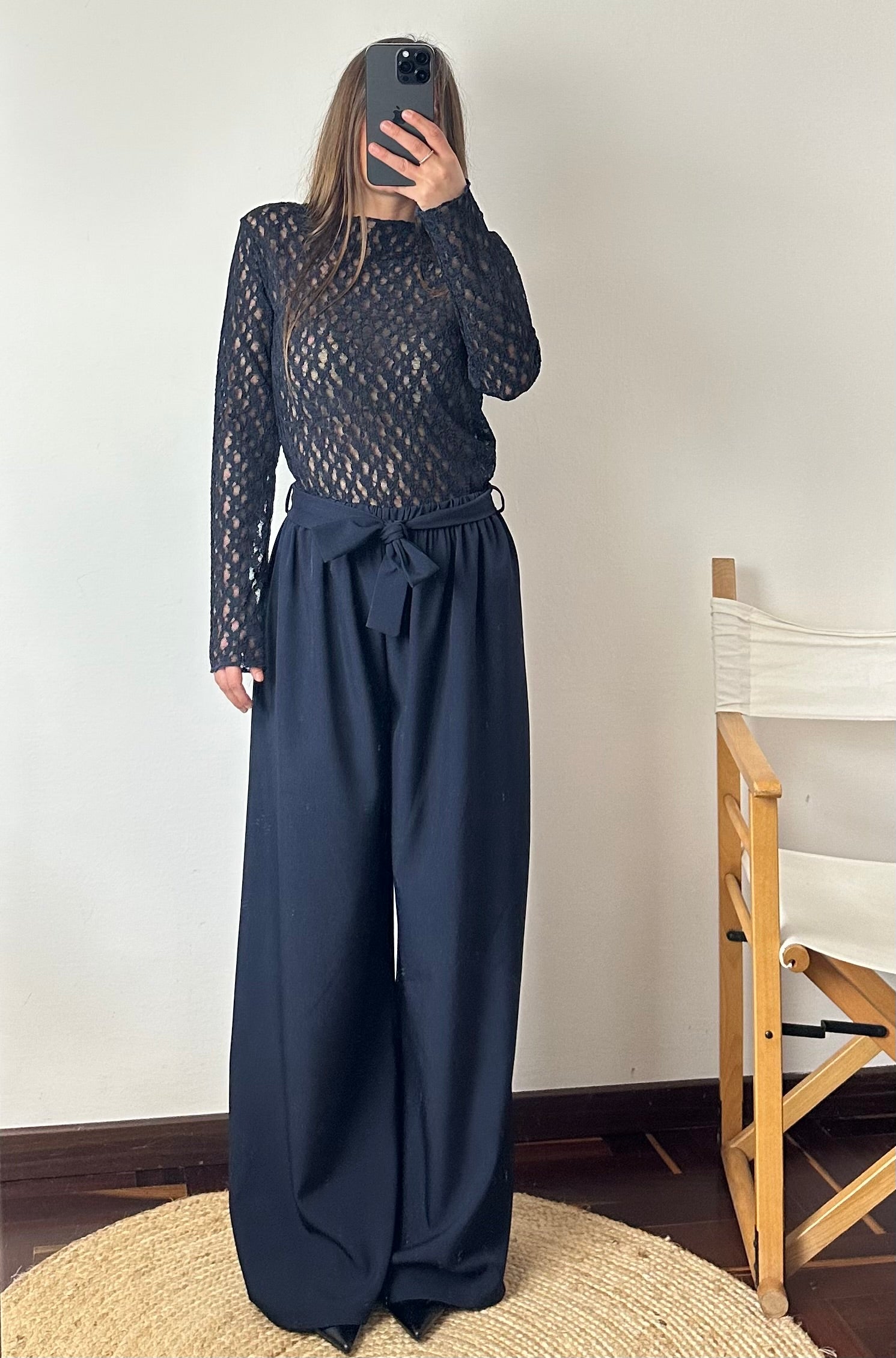 COORDINATO KIMONO BLU