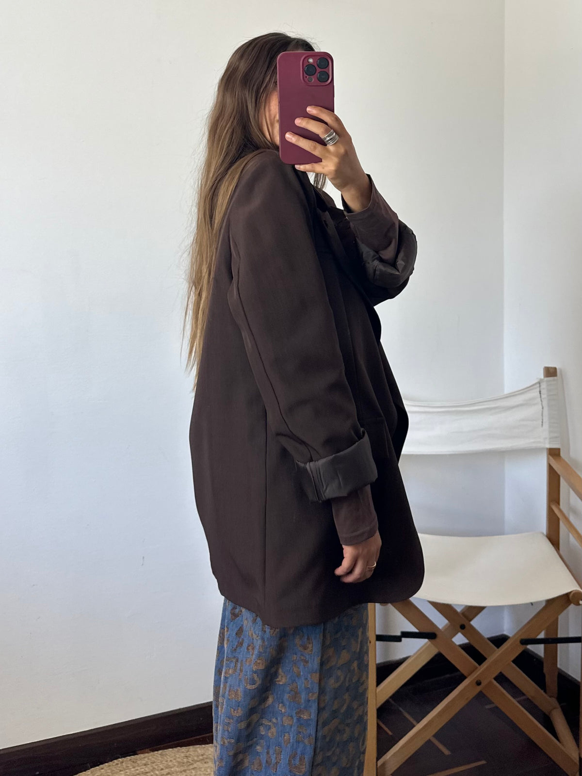 BLAZER JAPAN CIOCCOLATO