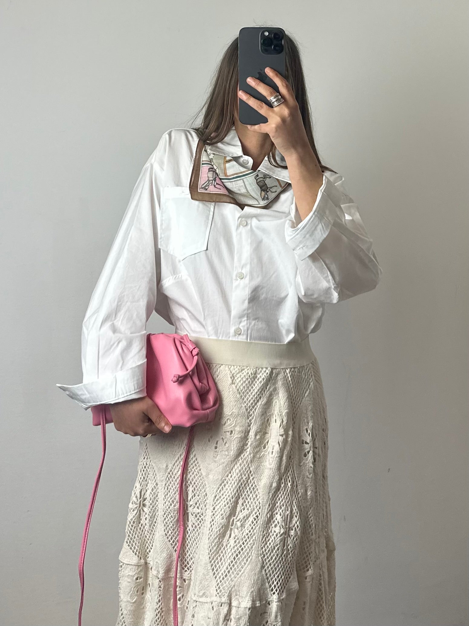 BORSA MINI CLOUD ROSA