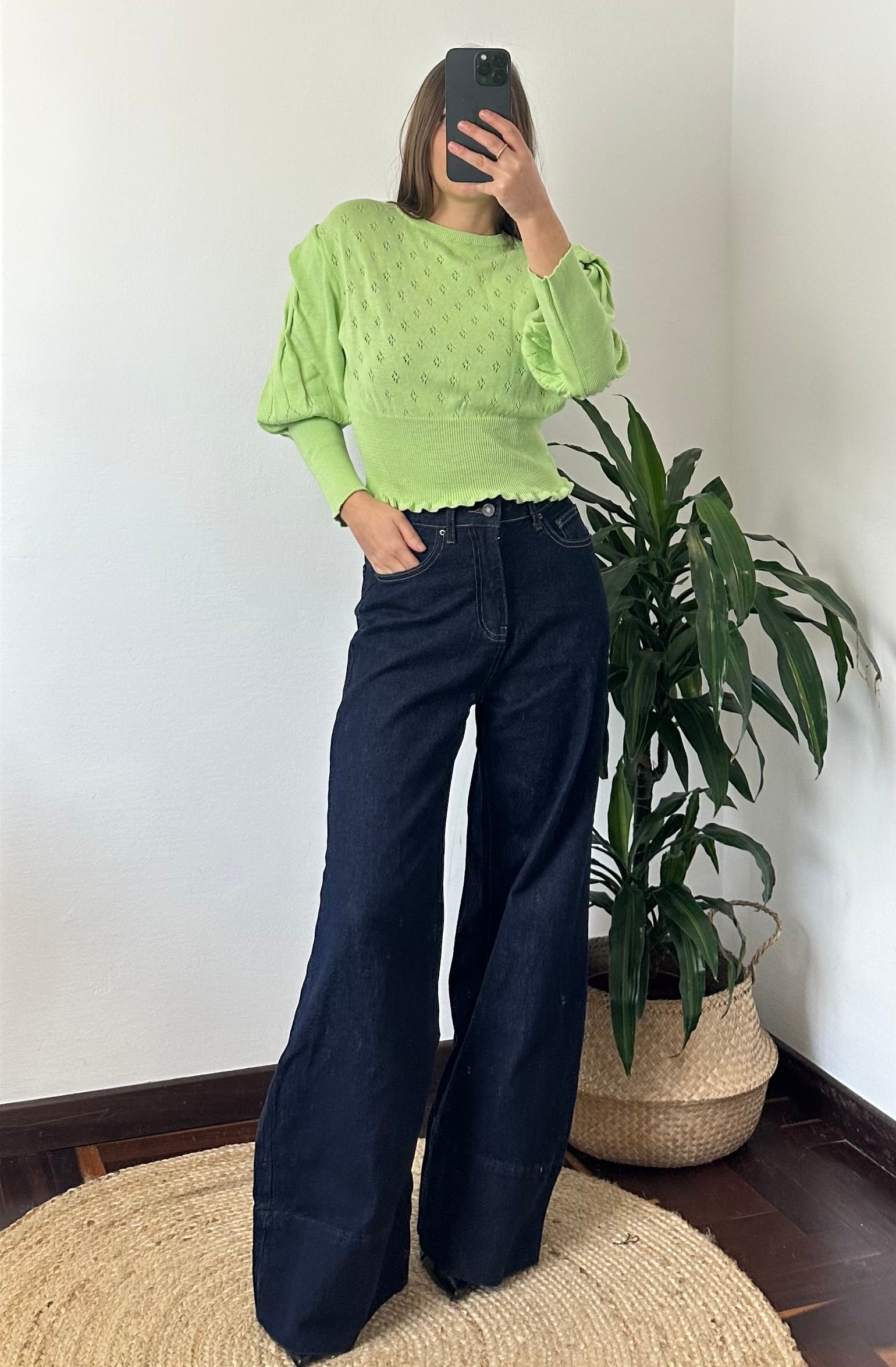 CROP FRANCESE MENTA