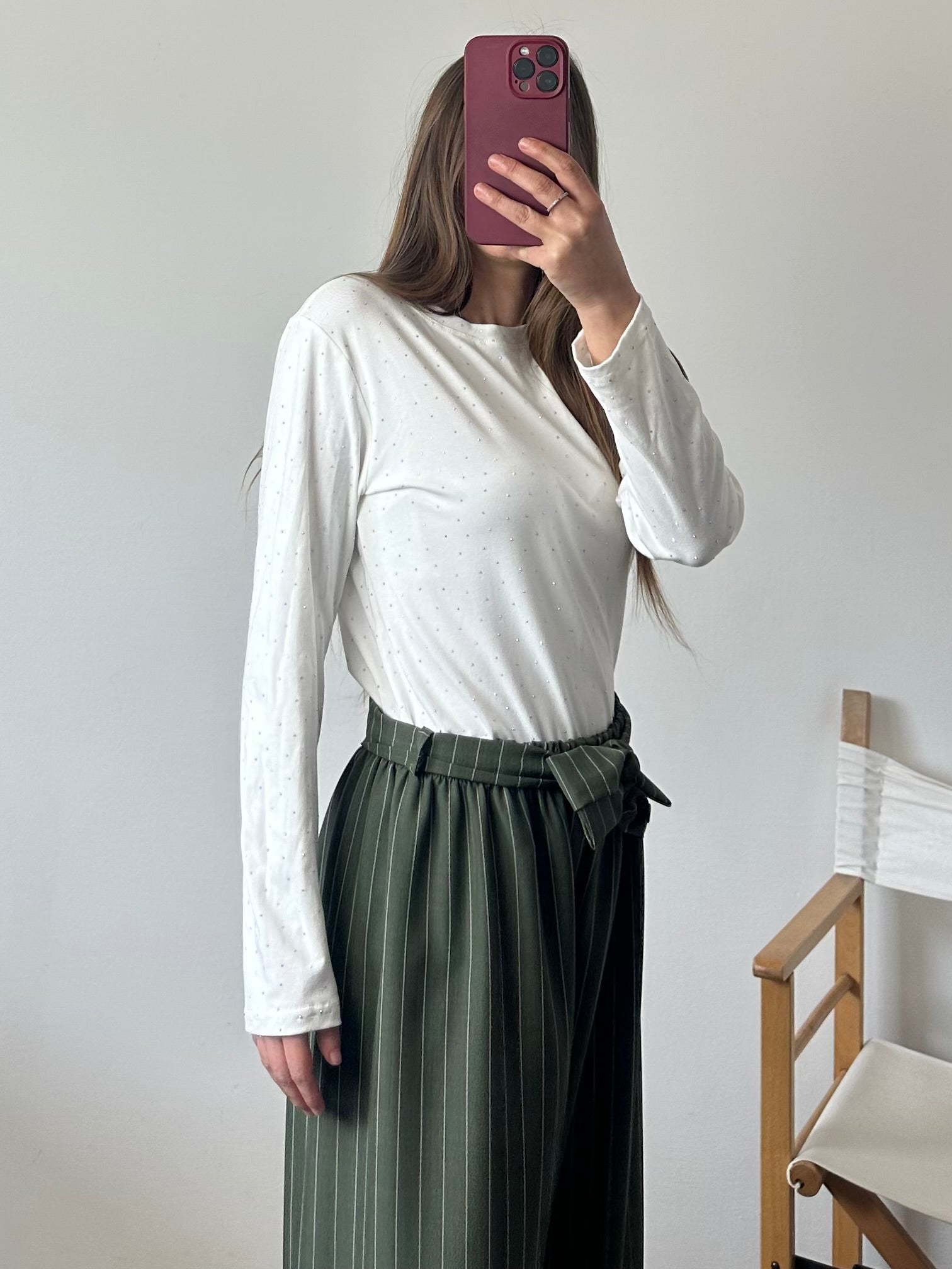 COORDINATO KIMONO GESSATO VERDE