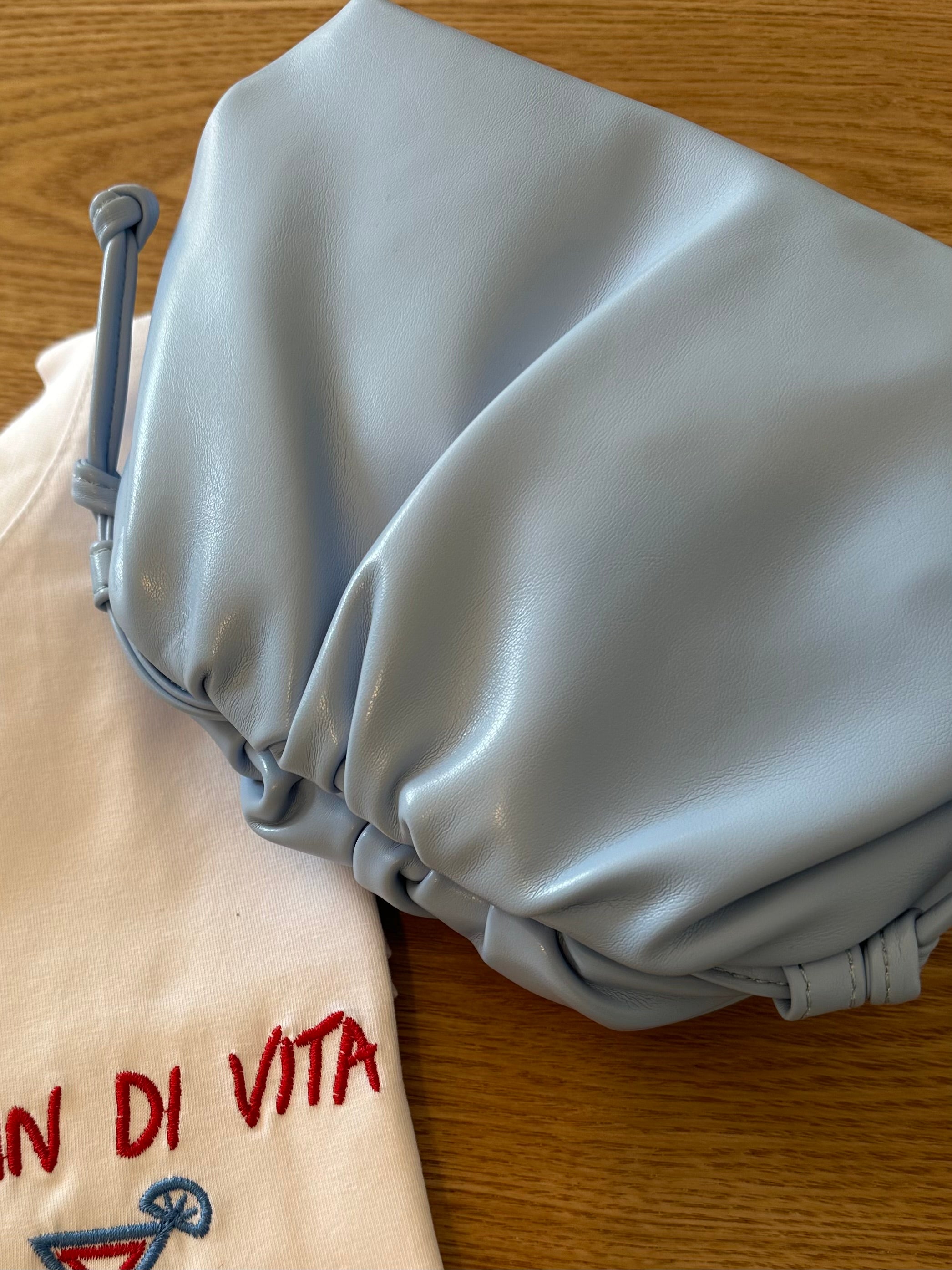 BORSA MINI CLOUD AZZURRa