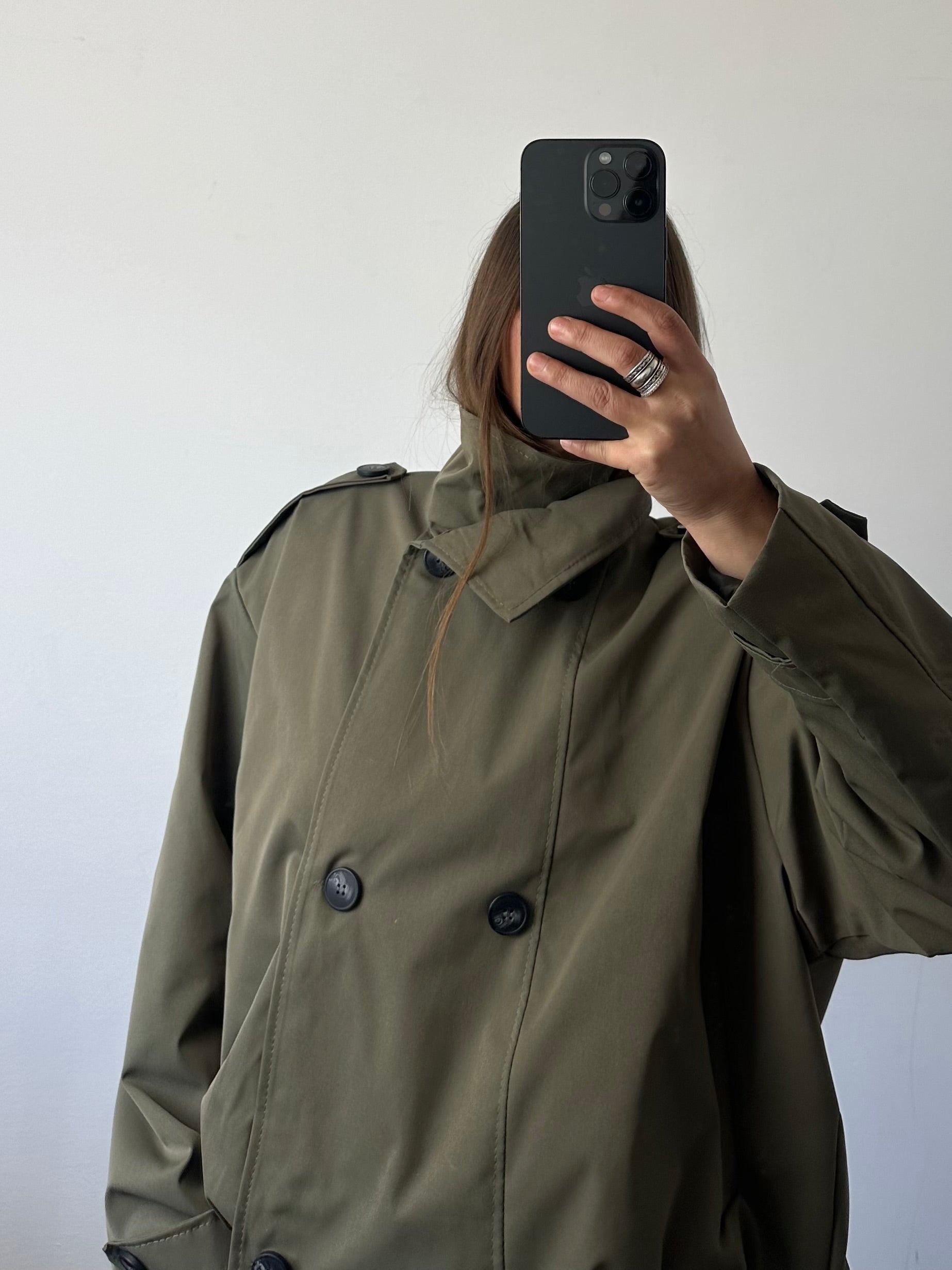 Trench bomber verde