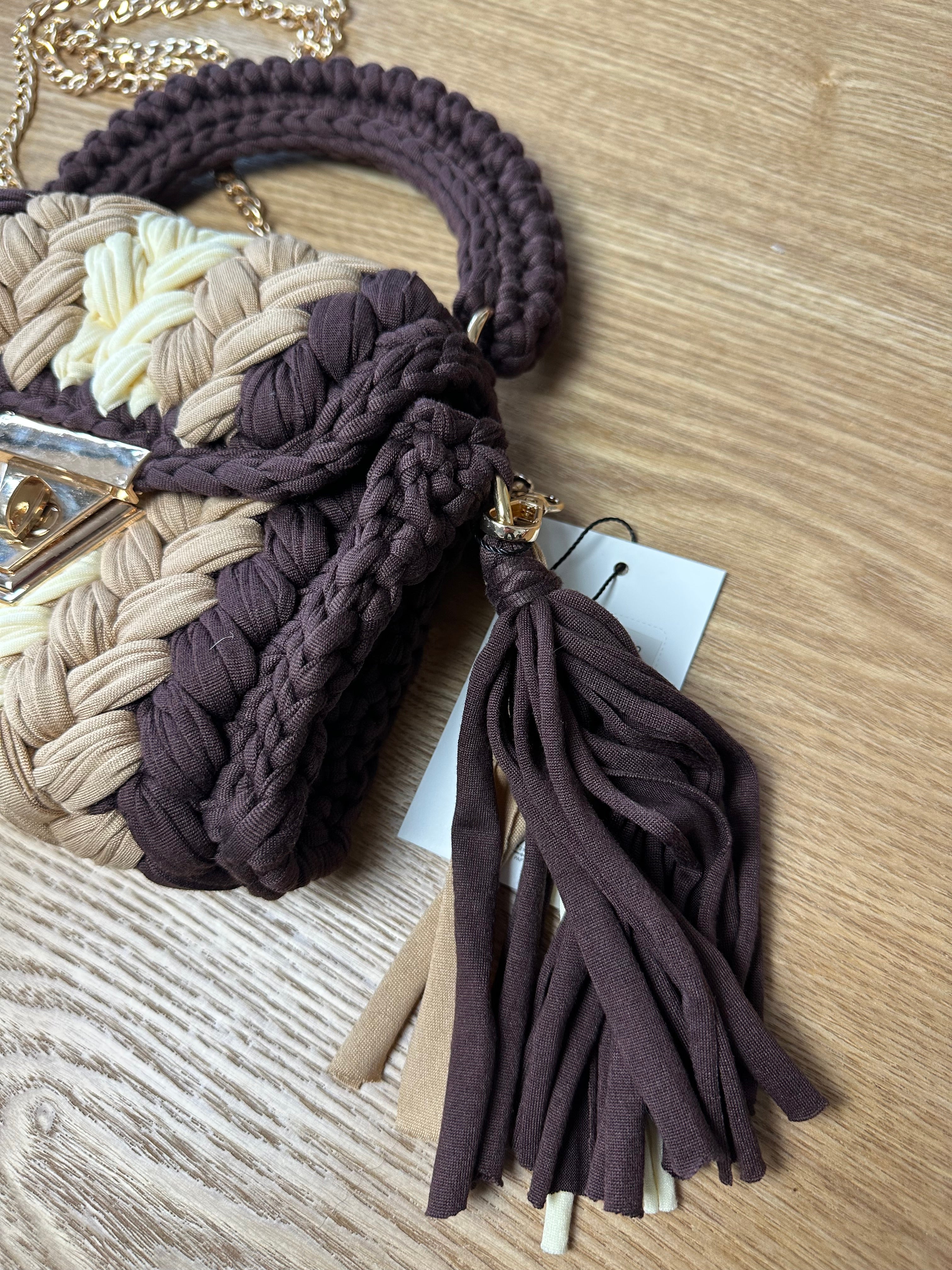BORSA MINI UNCinetto marrone