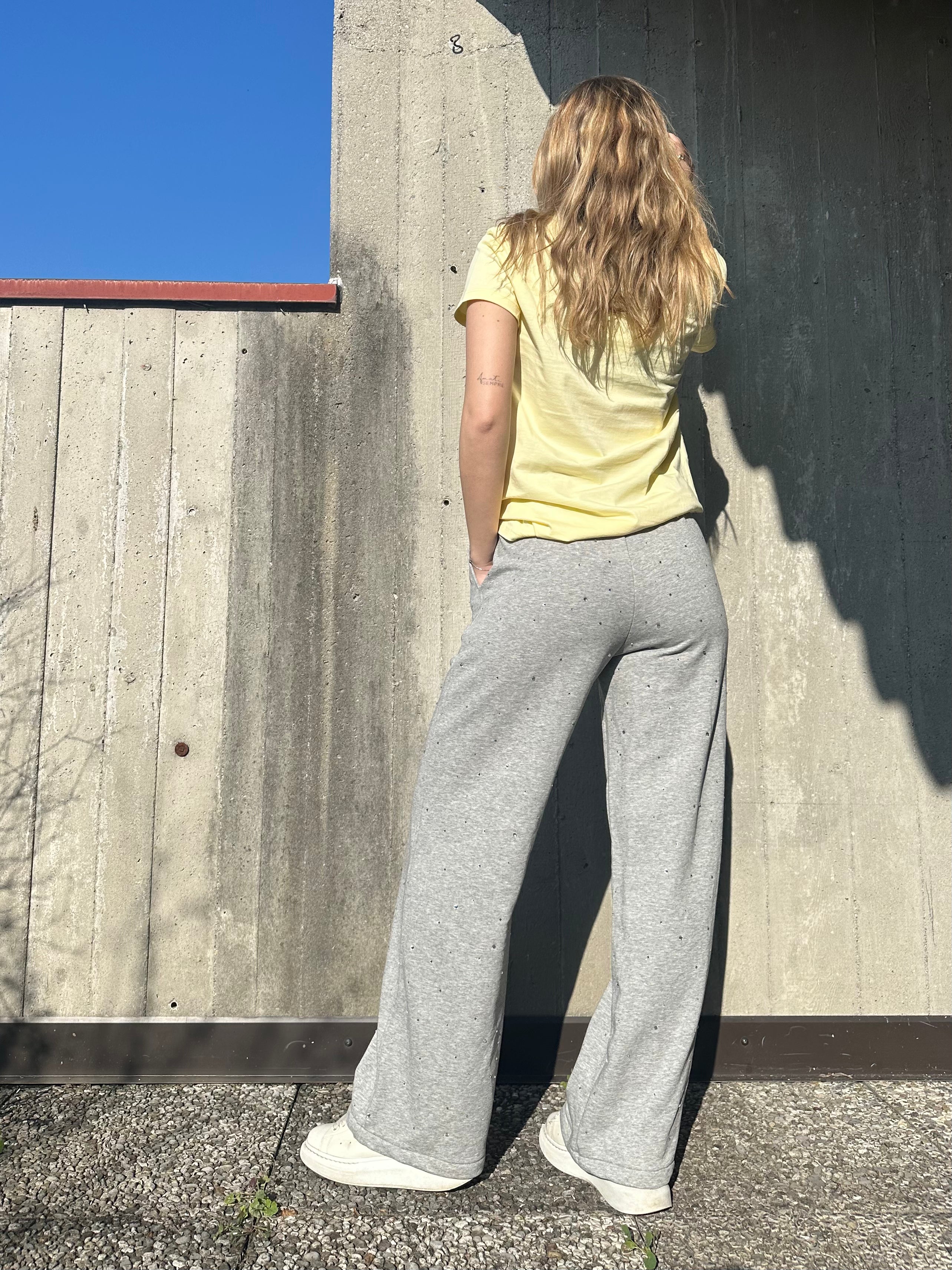 T-SHIRT BASIC GIALLA