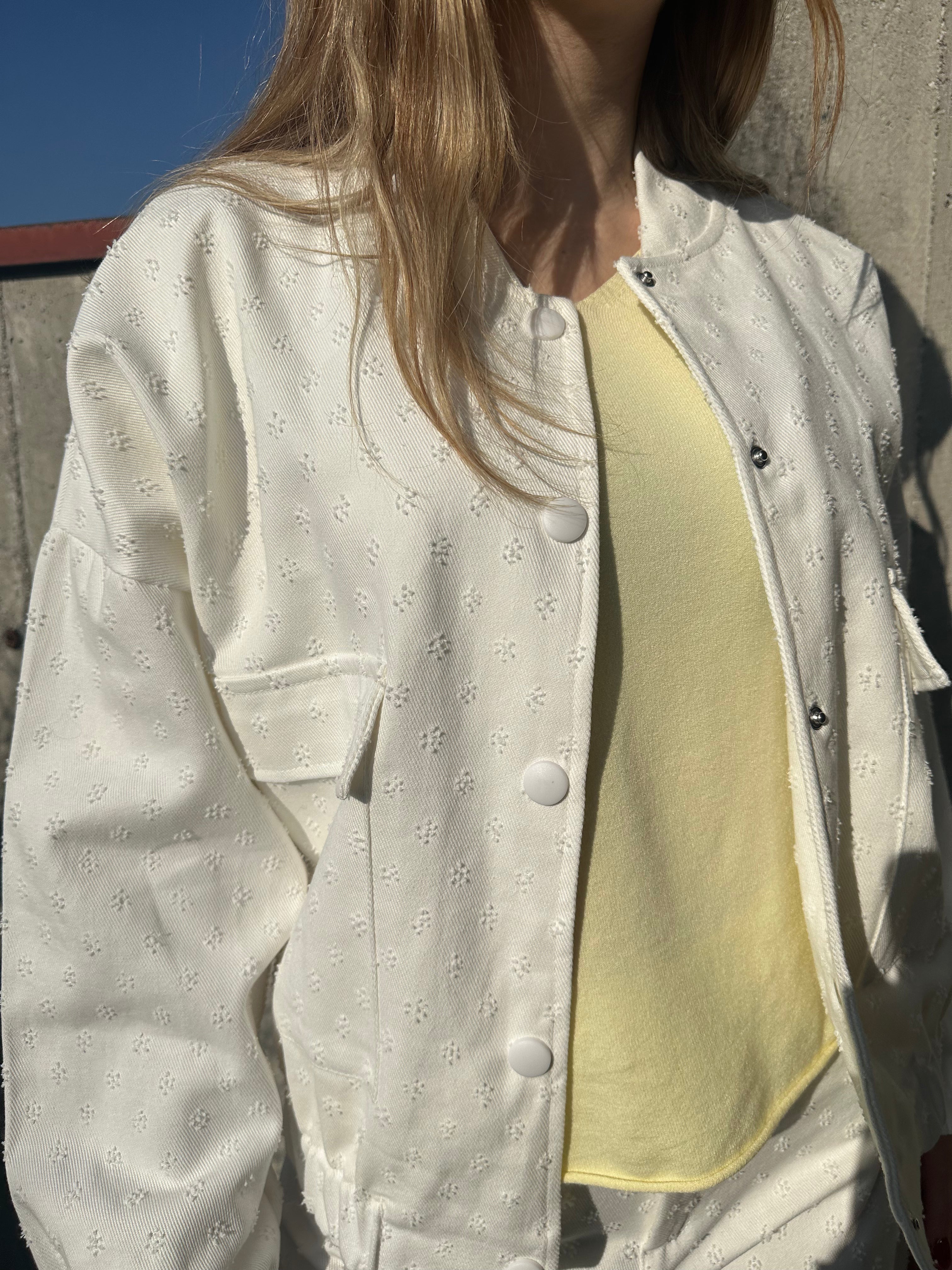 GIACCA BOMBER RICAMATA