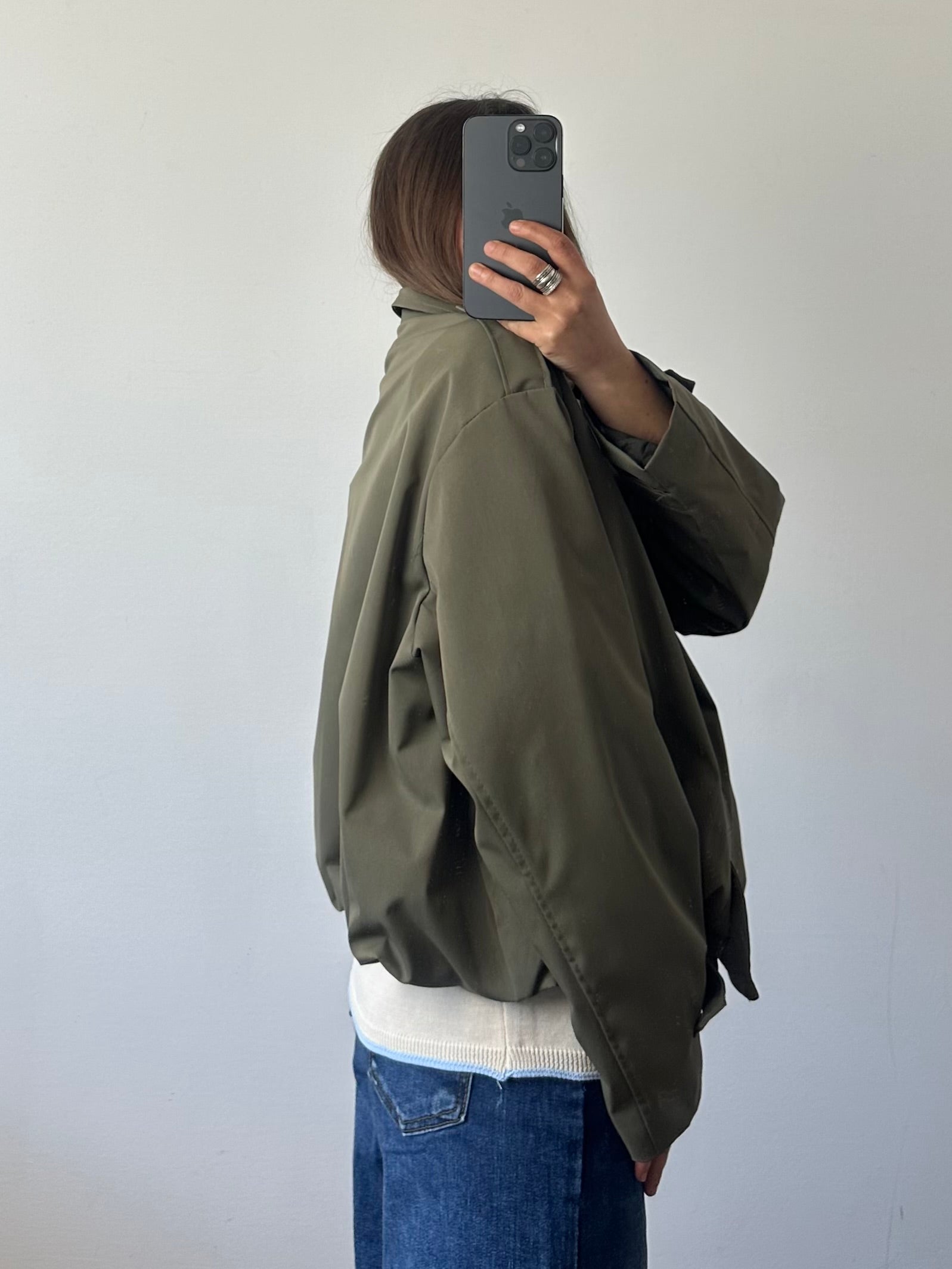 Trench bomber verde