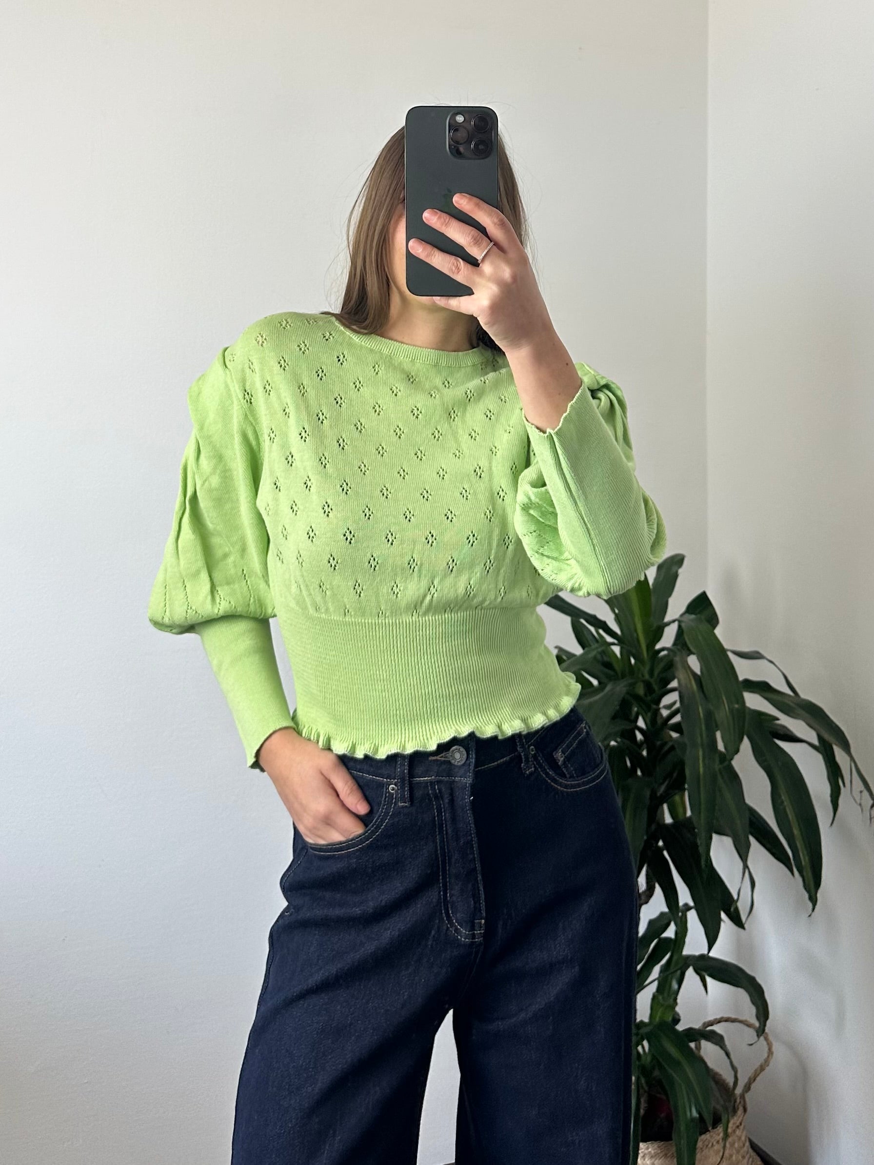 CROP FRANCESE MENTA