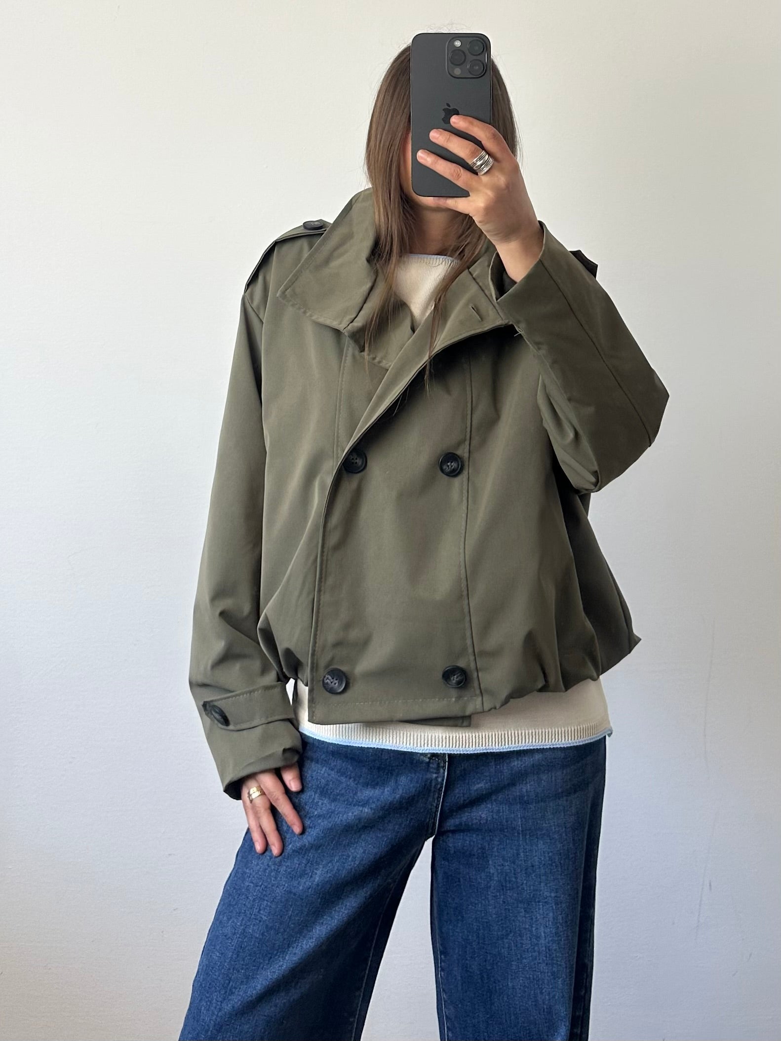 Trench bomber verde