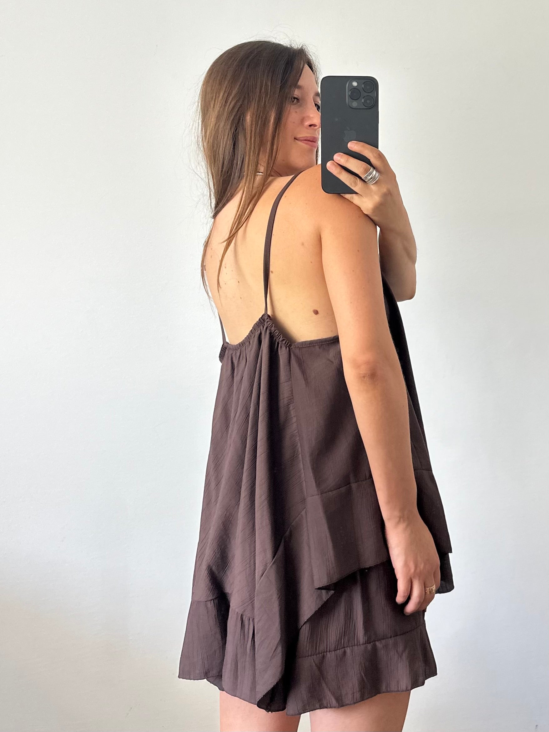 COORDINATO SHORTS cioccolato