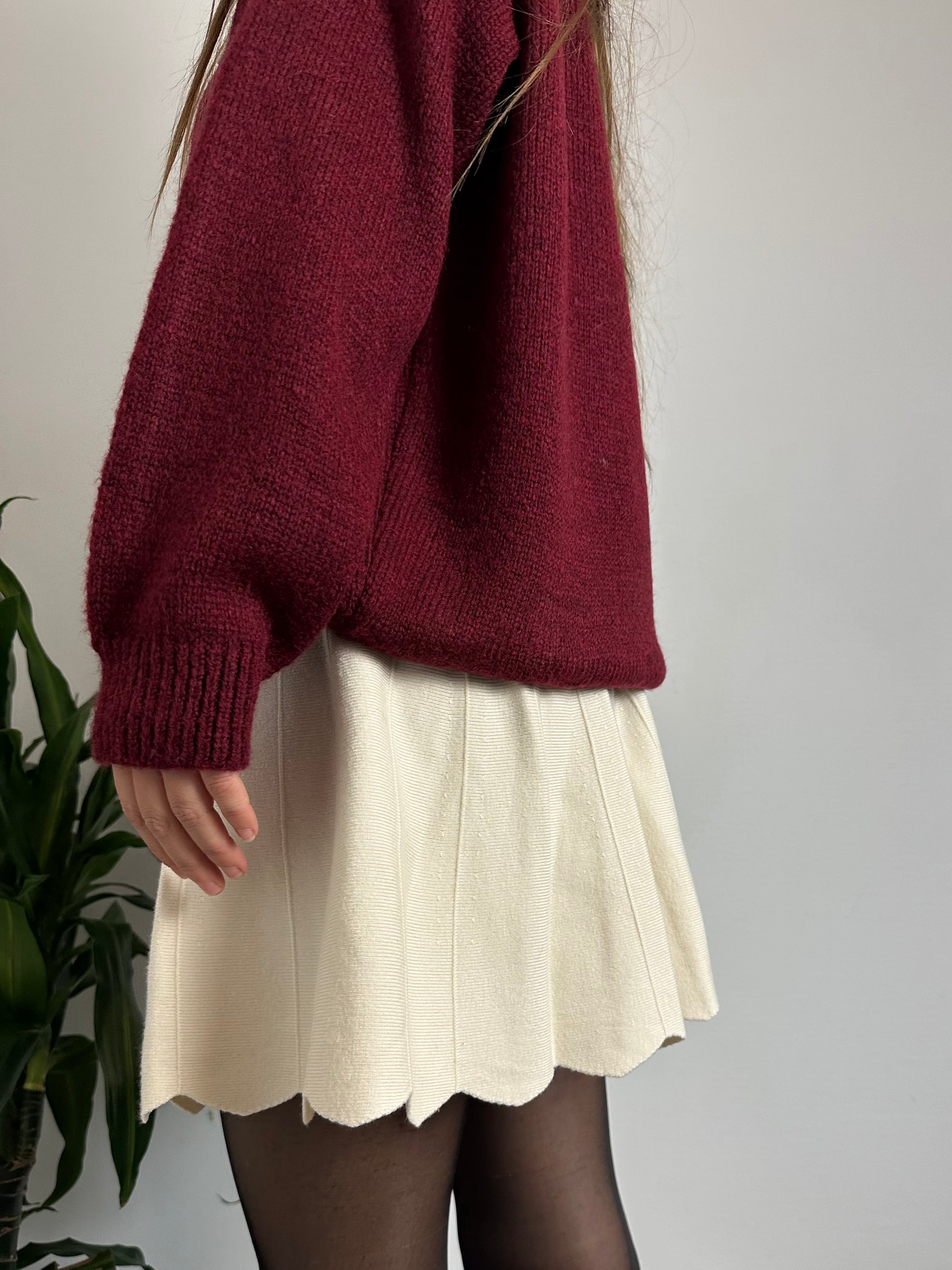 MINIGONNA IN MAGLIA