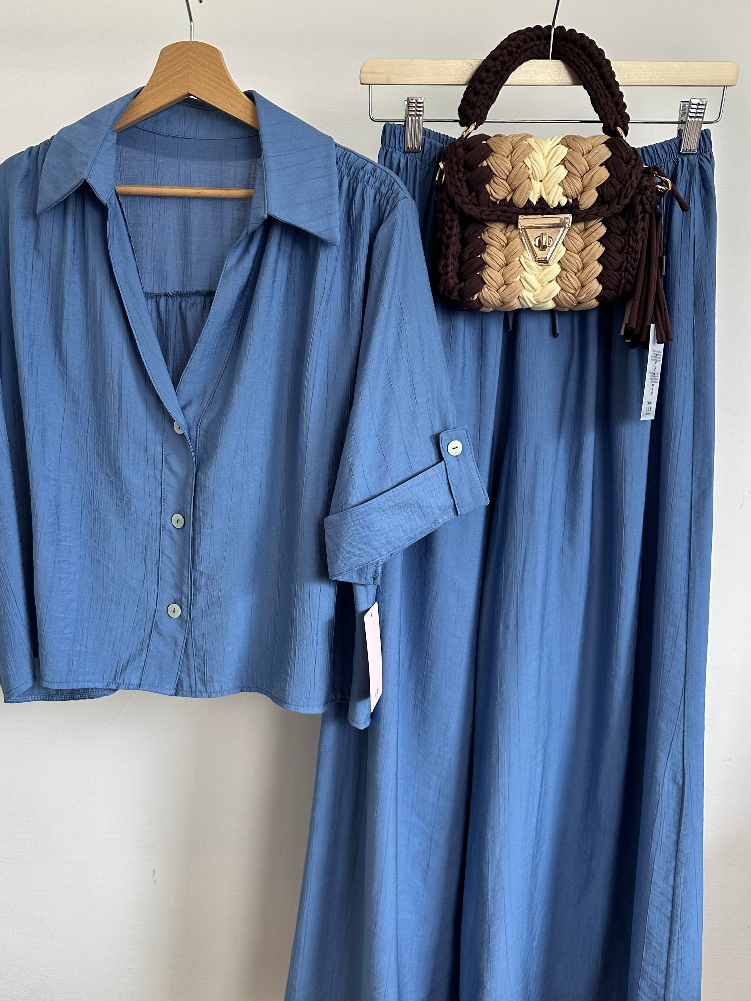 COORDINATO NADIA azzurro