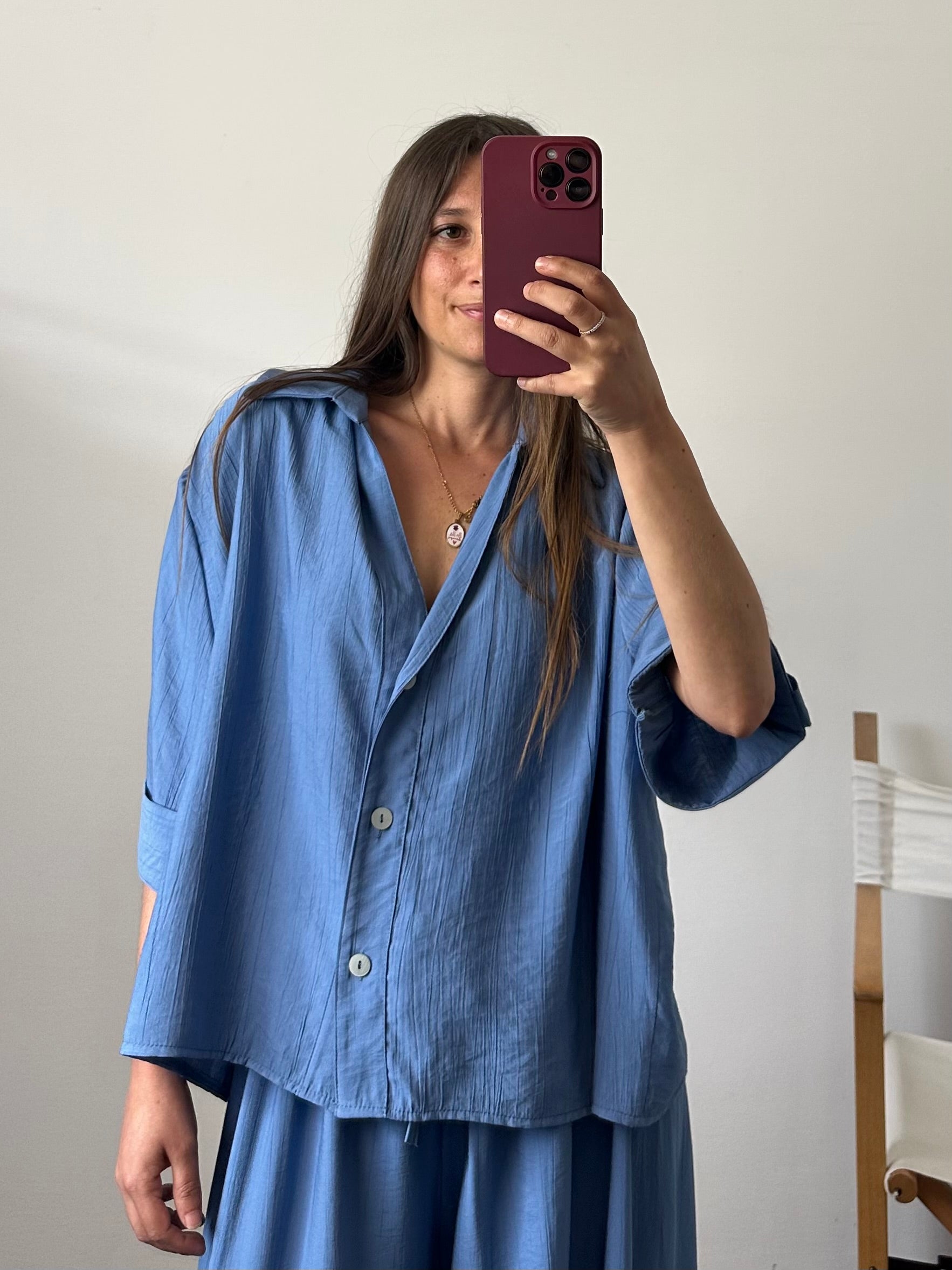 COORDINATO NADIA azzurro