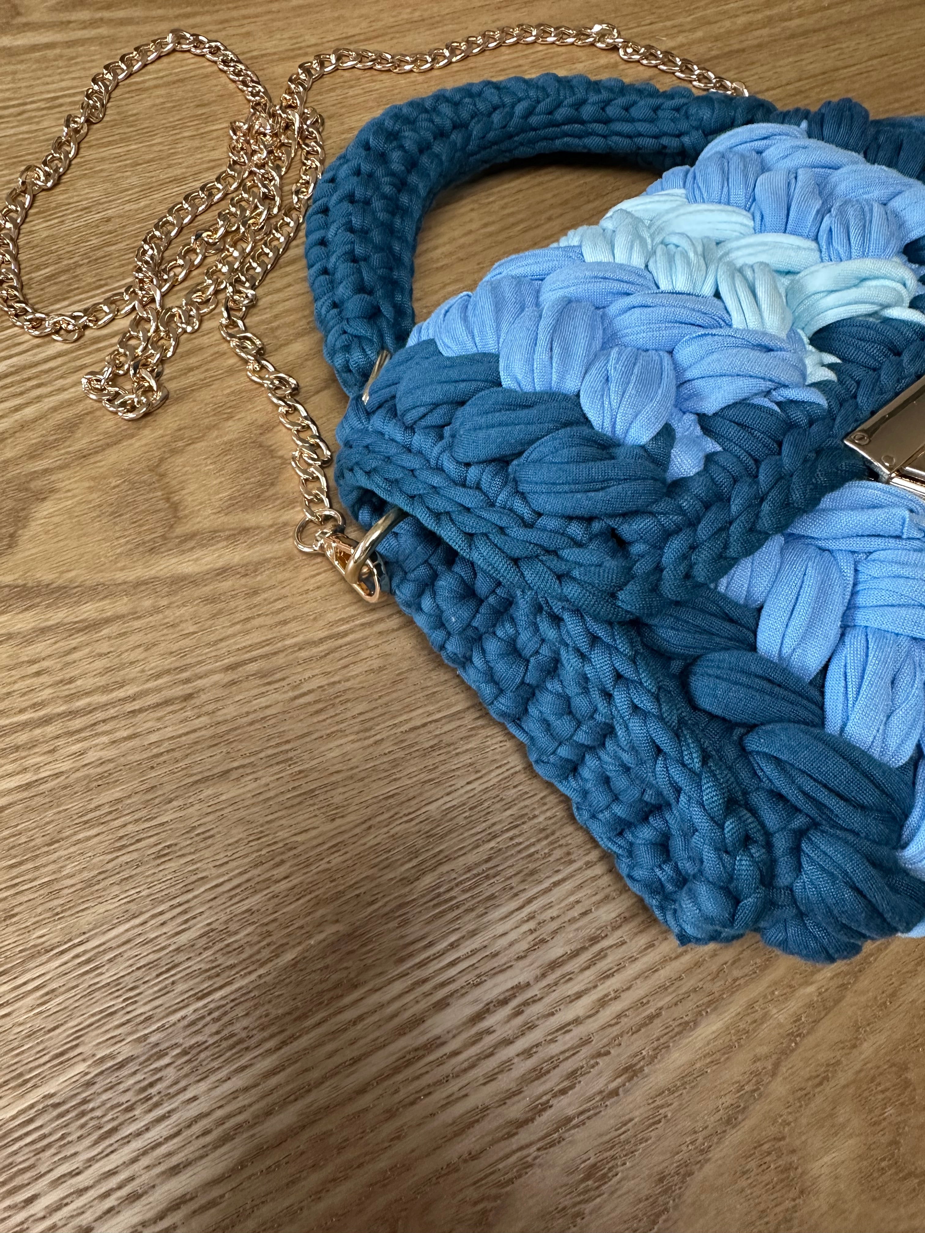 BORSA MINI UNCinetto azzurra
