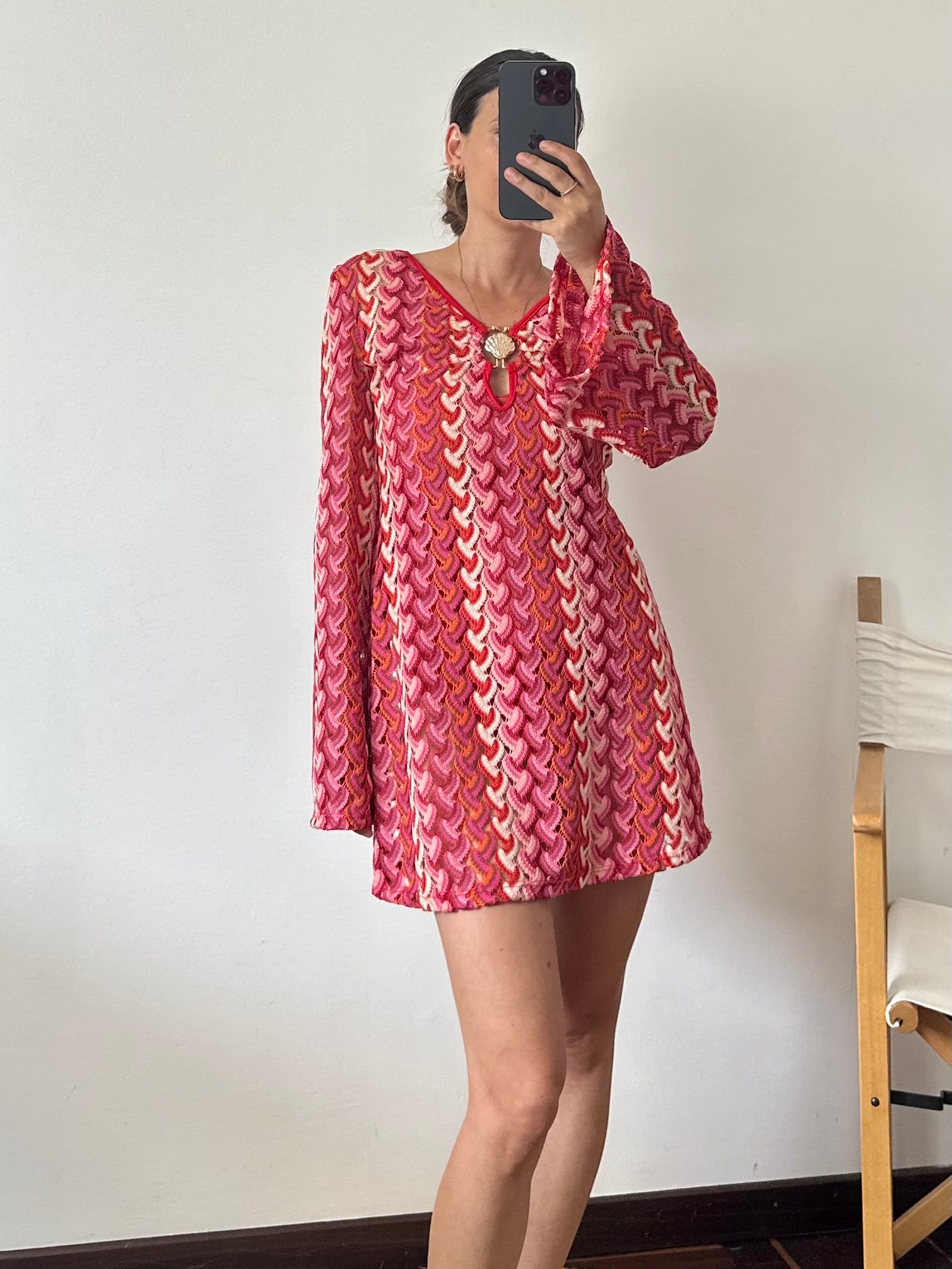 ABITO conchiglia summer fucsia