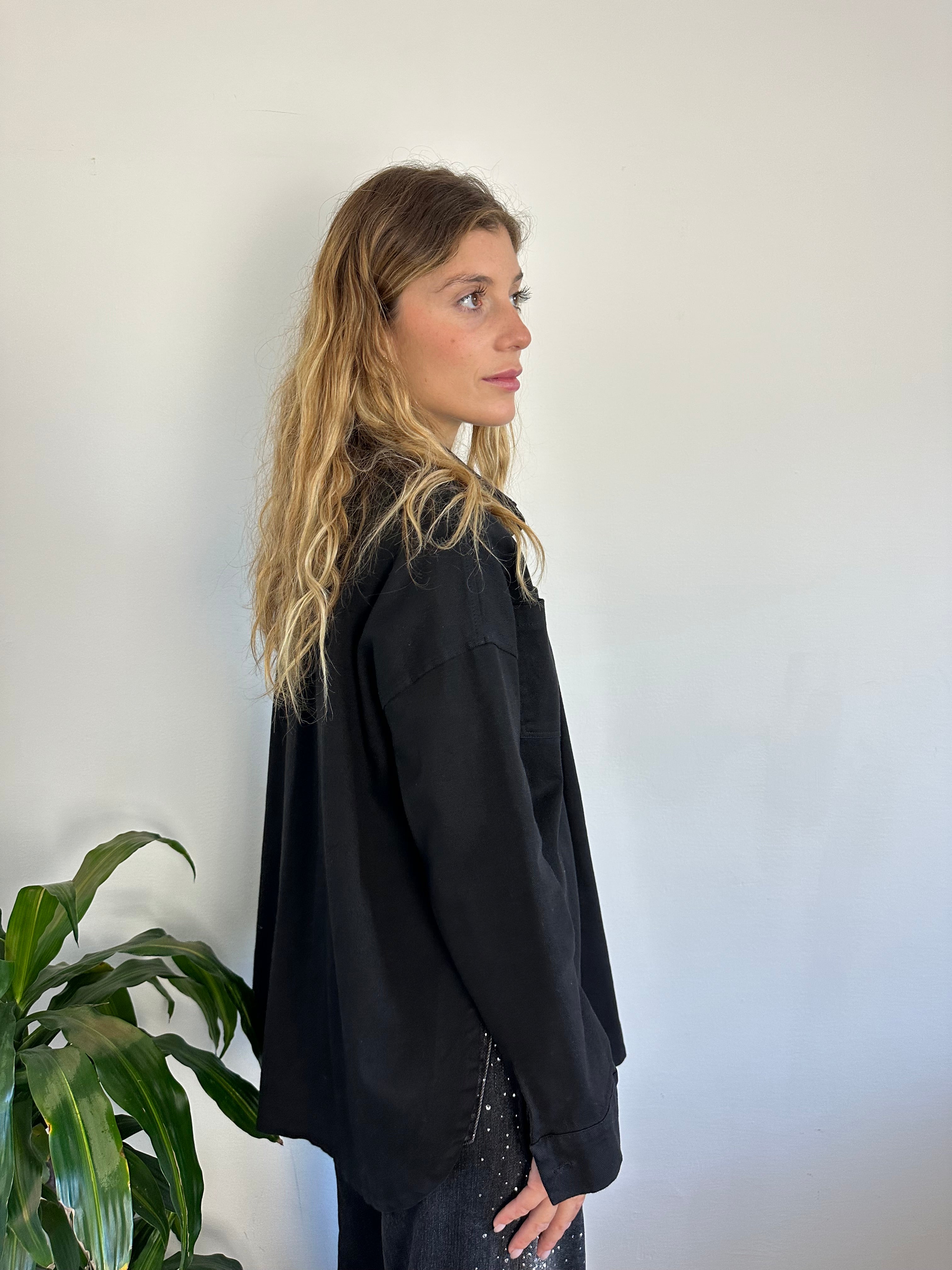 CAMICIA GABARDINA in COTONE