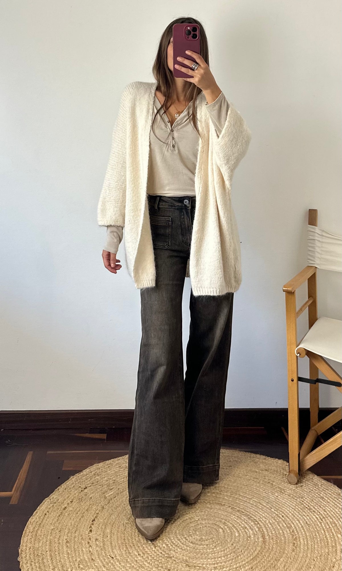 CARDIGAN misto LANA BURRO