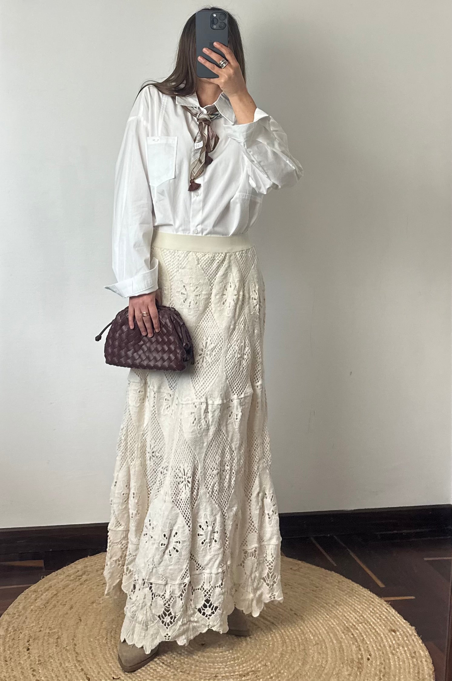 BORSA MINI POUCH ISIDORA MARRONE