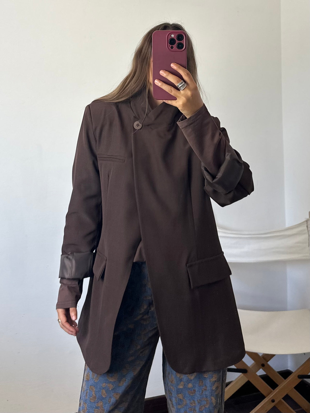 BLAZER JAPAN CIOCCOLATO
