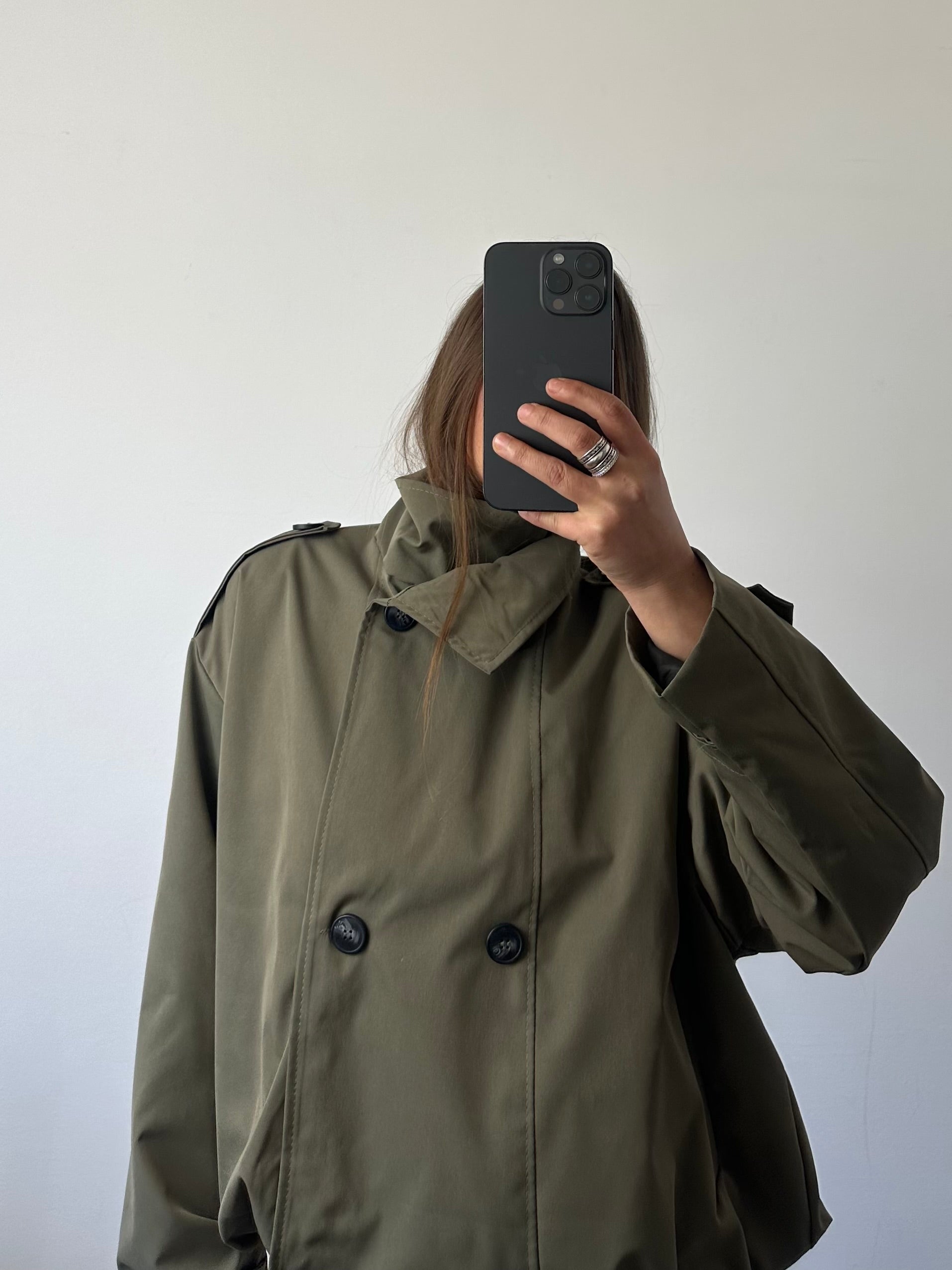 Trench bomber verde