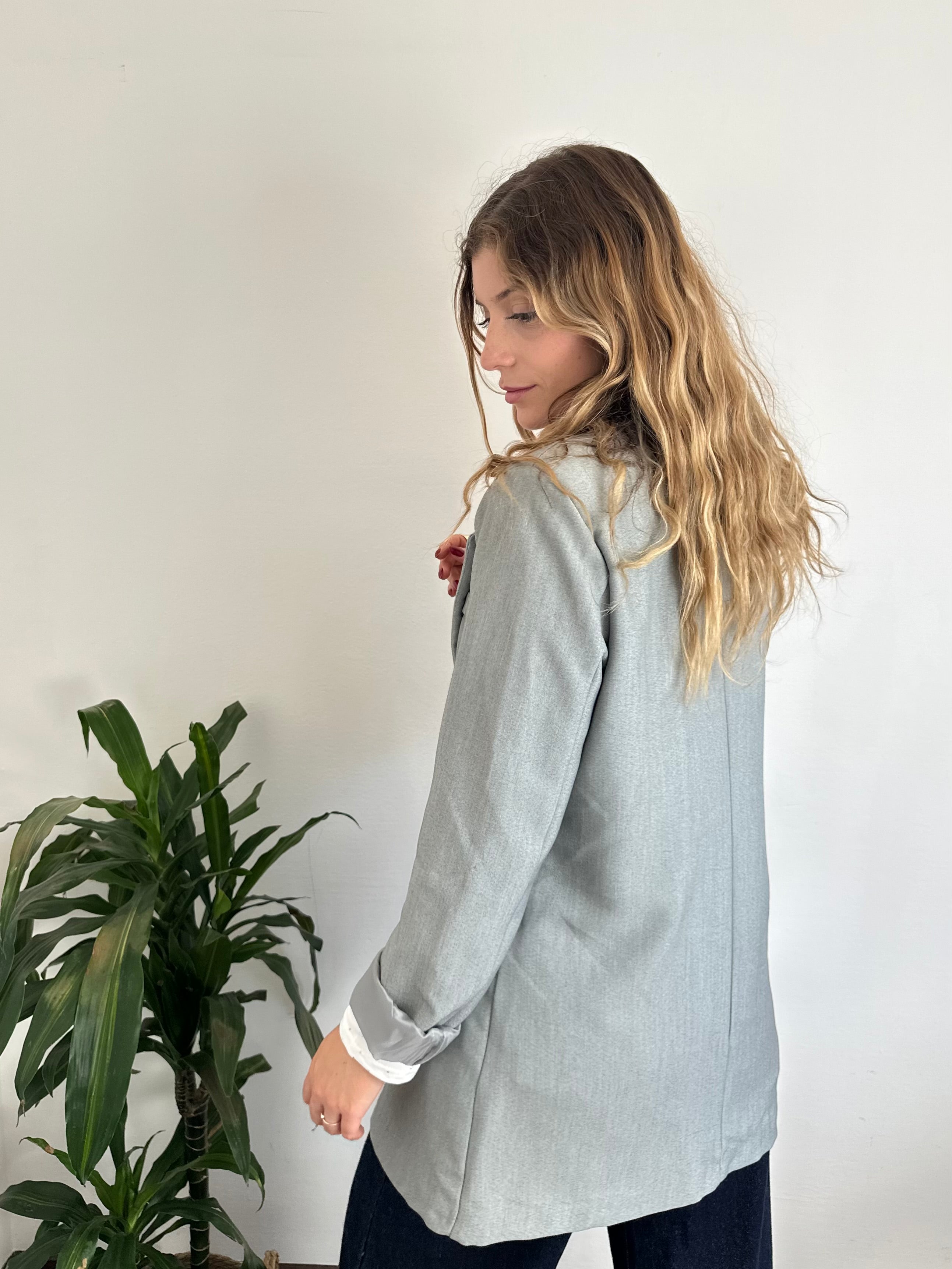 BLAZER SARTORIALE GRIGIO