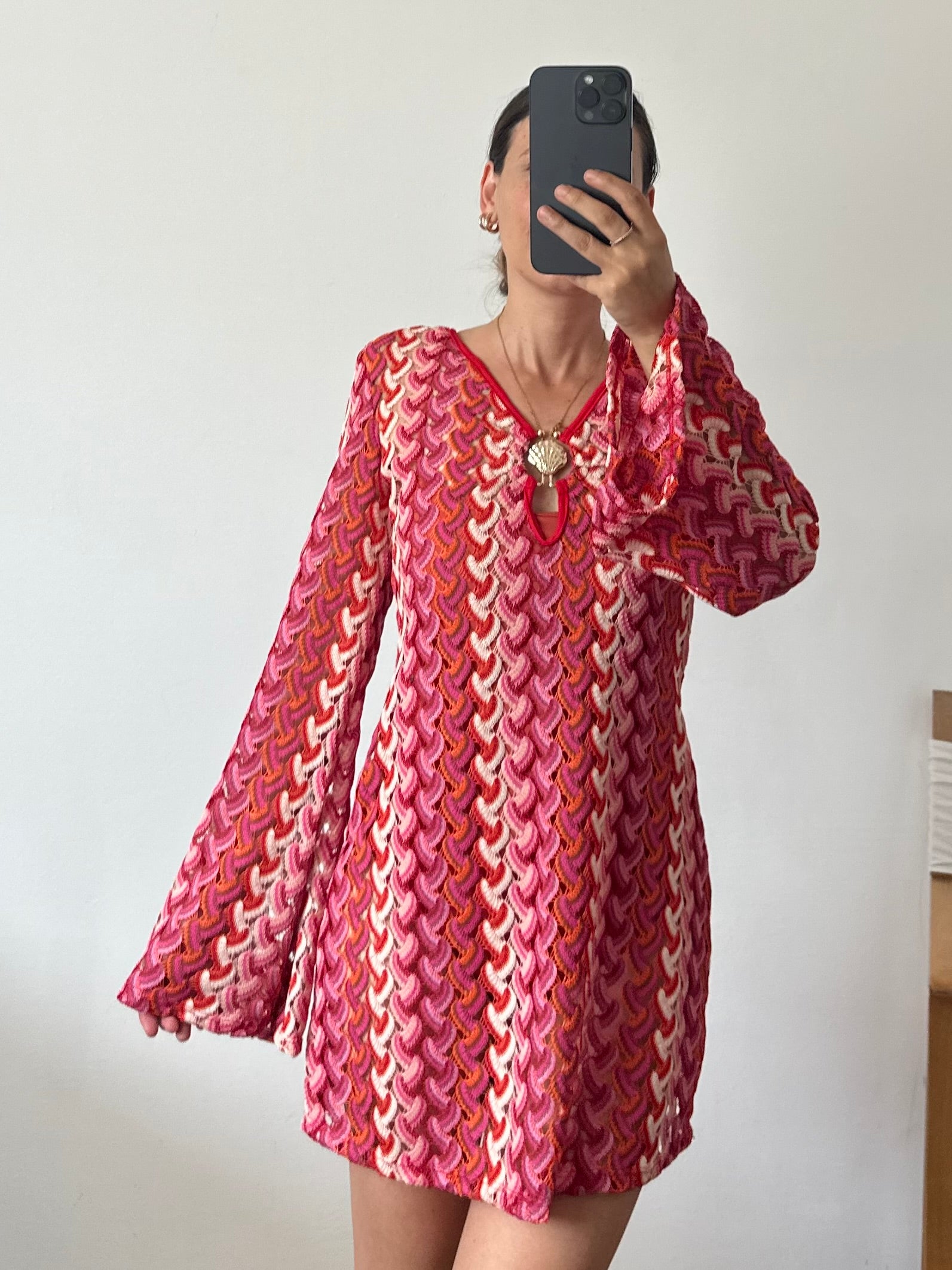 ABITO conchiglia summer fucsia