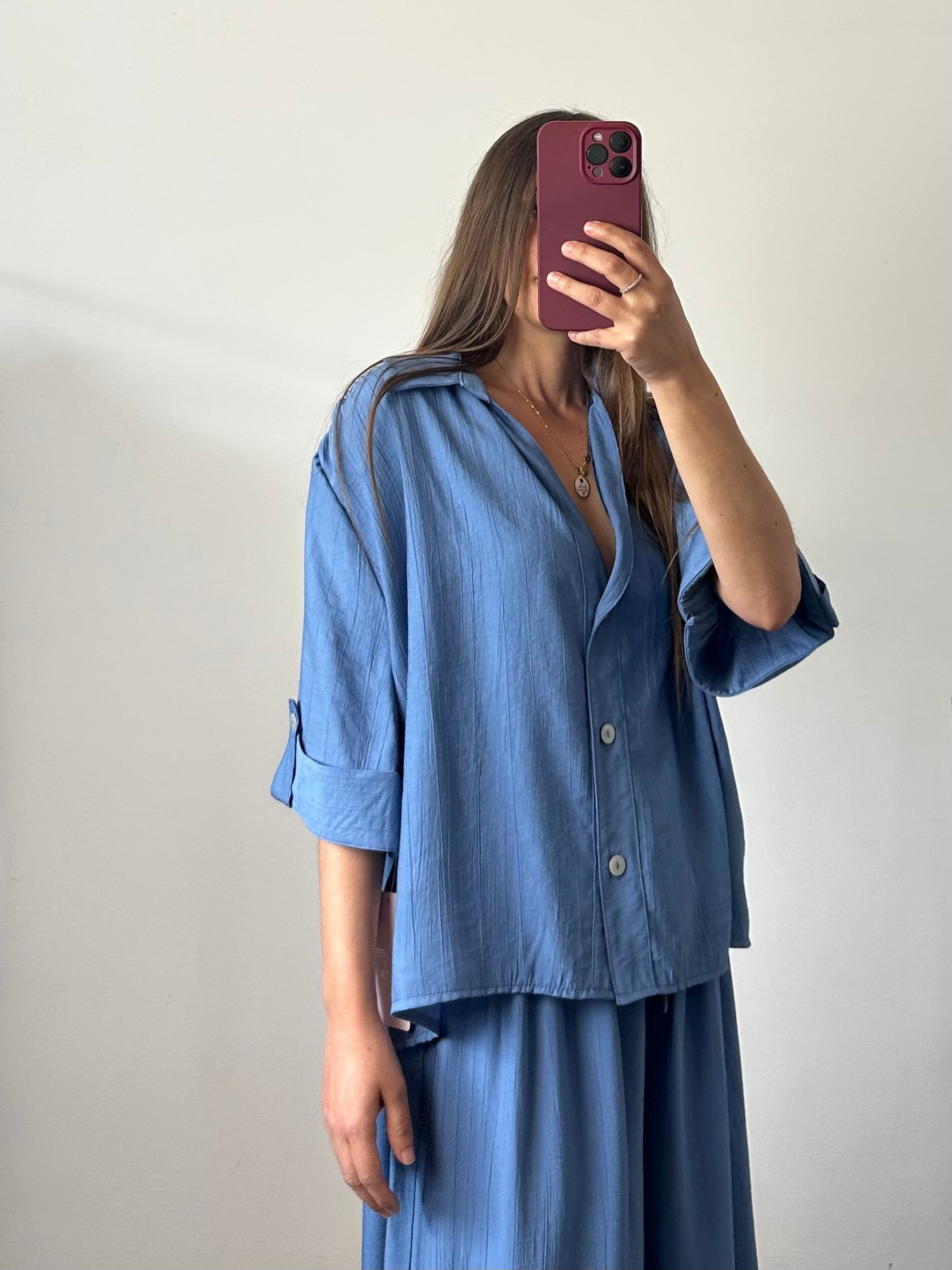 COORDINATO NADIA azzurro