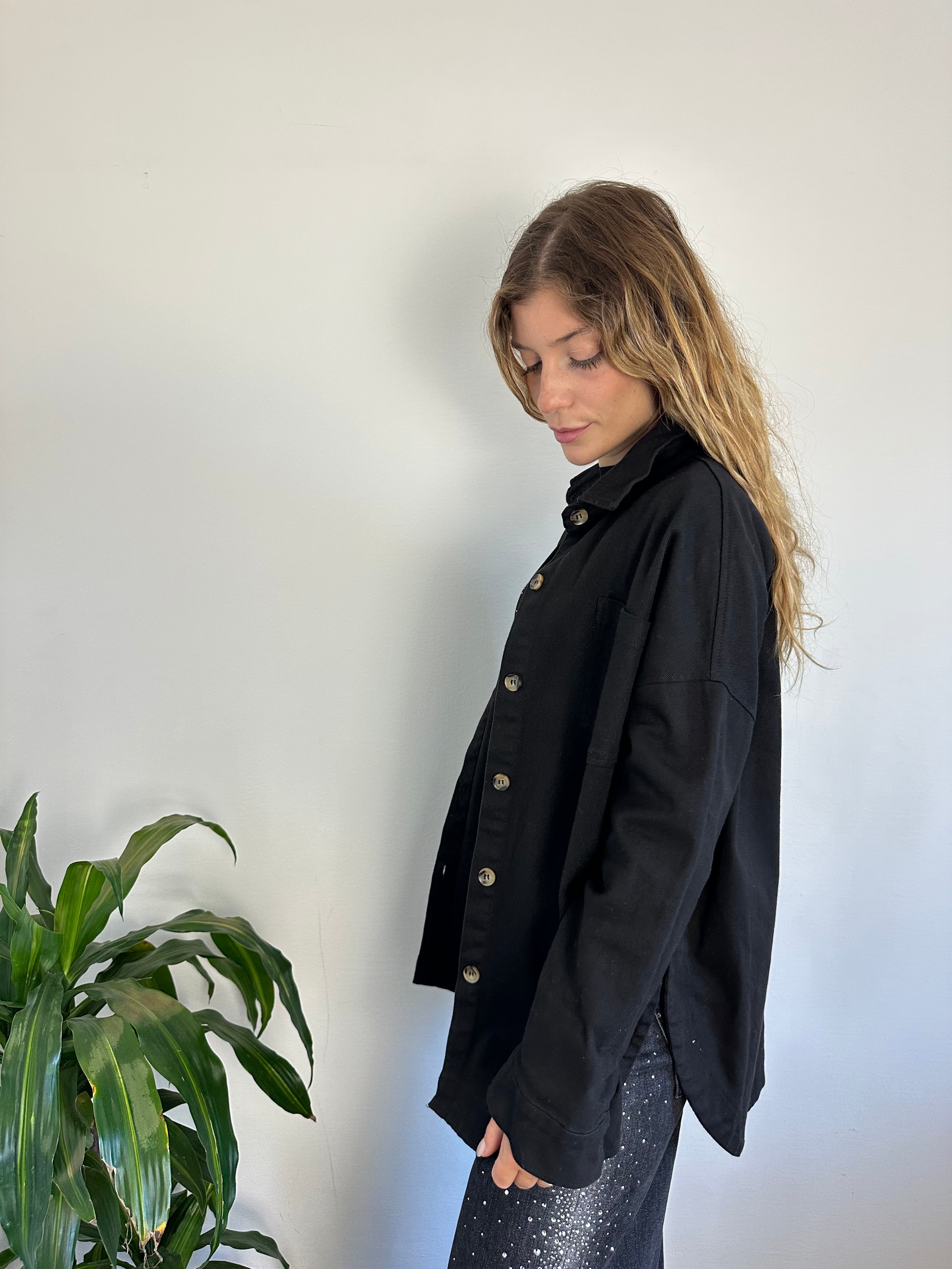 CAMICIA GABARDINA in COTONE
