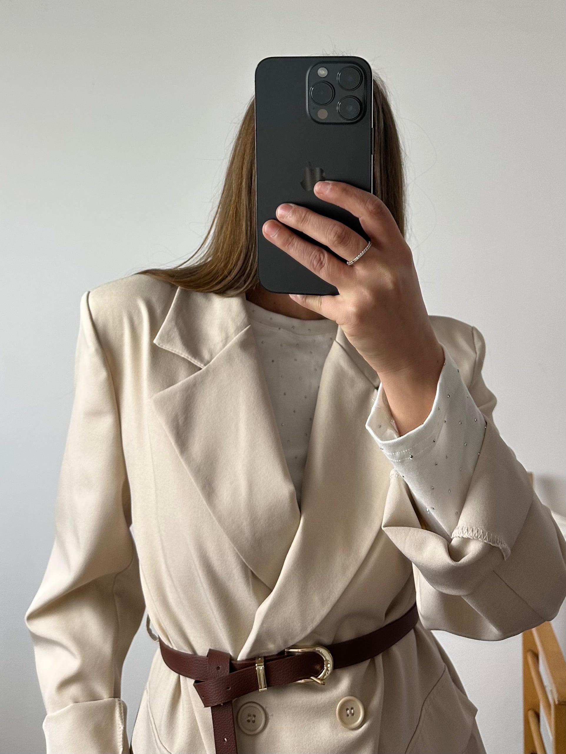 COORDINATO SHORTS BEIGE