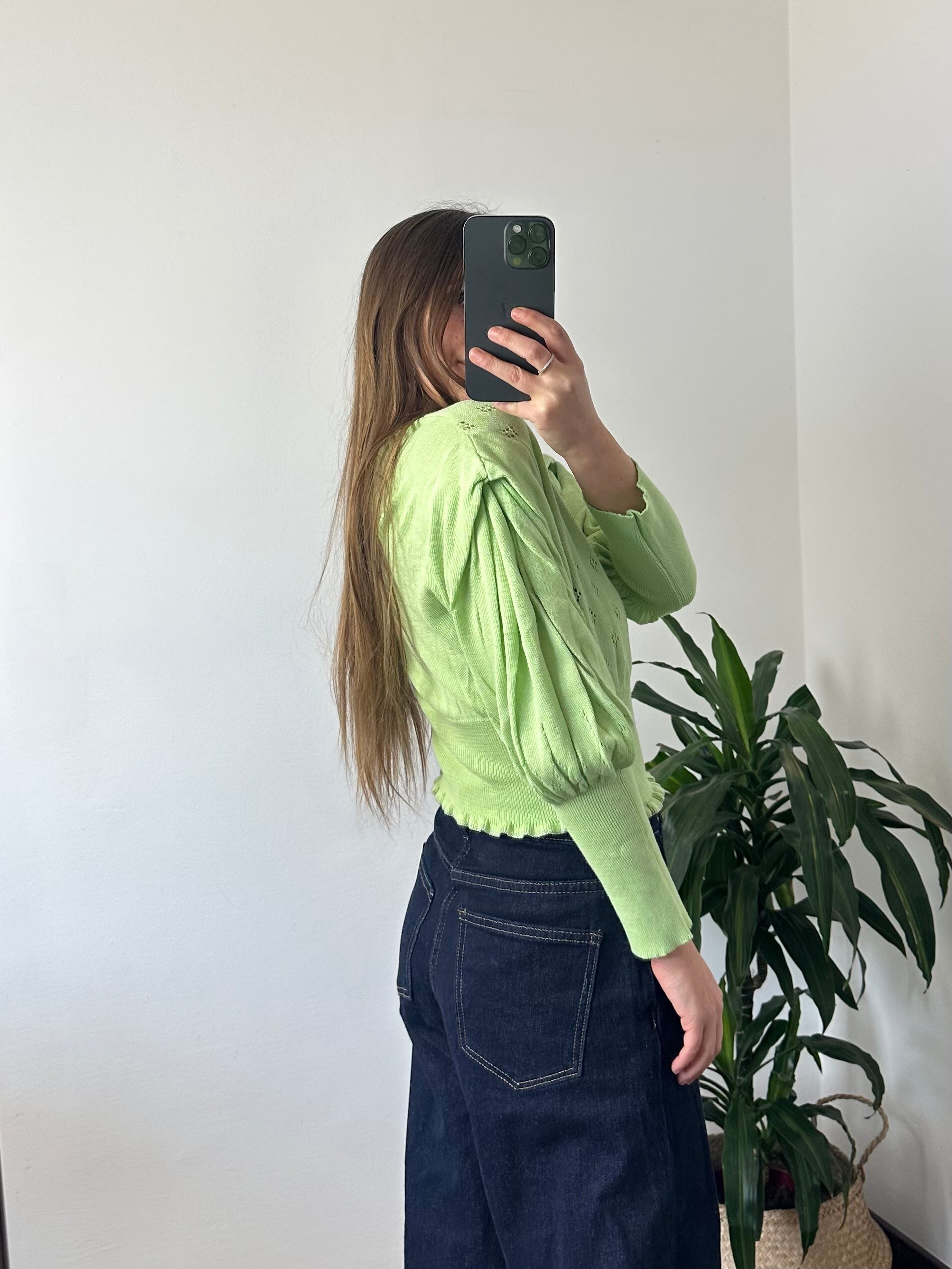 CROP FRANCESE MENTA