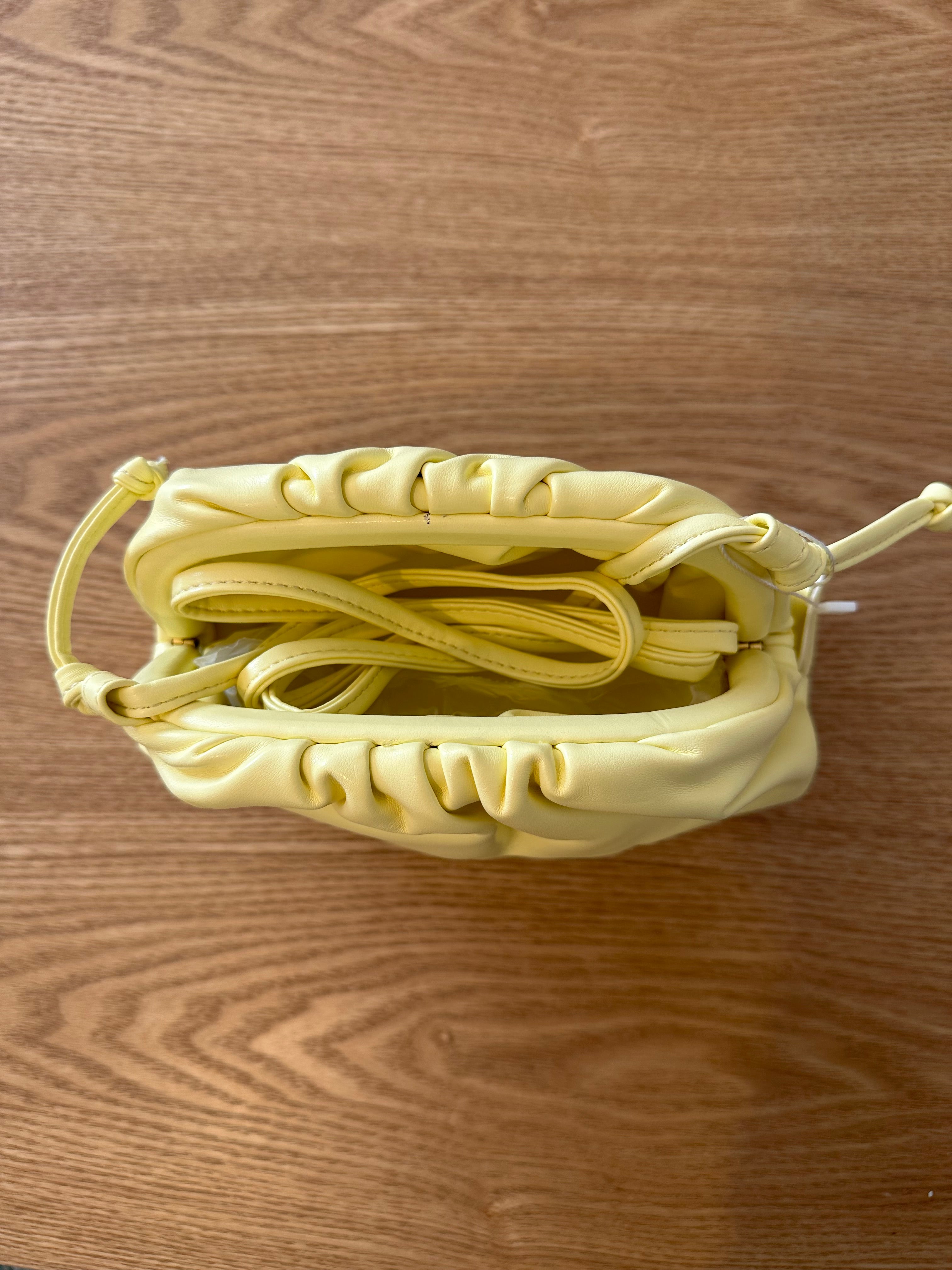 BORSA MINI CLOUD GIALLA