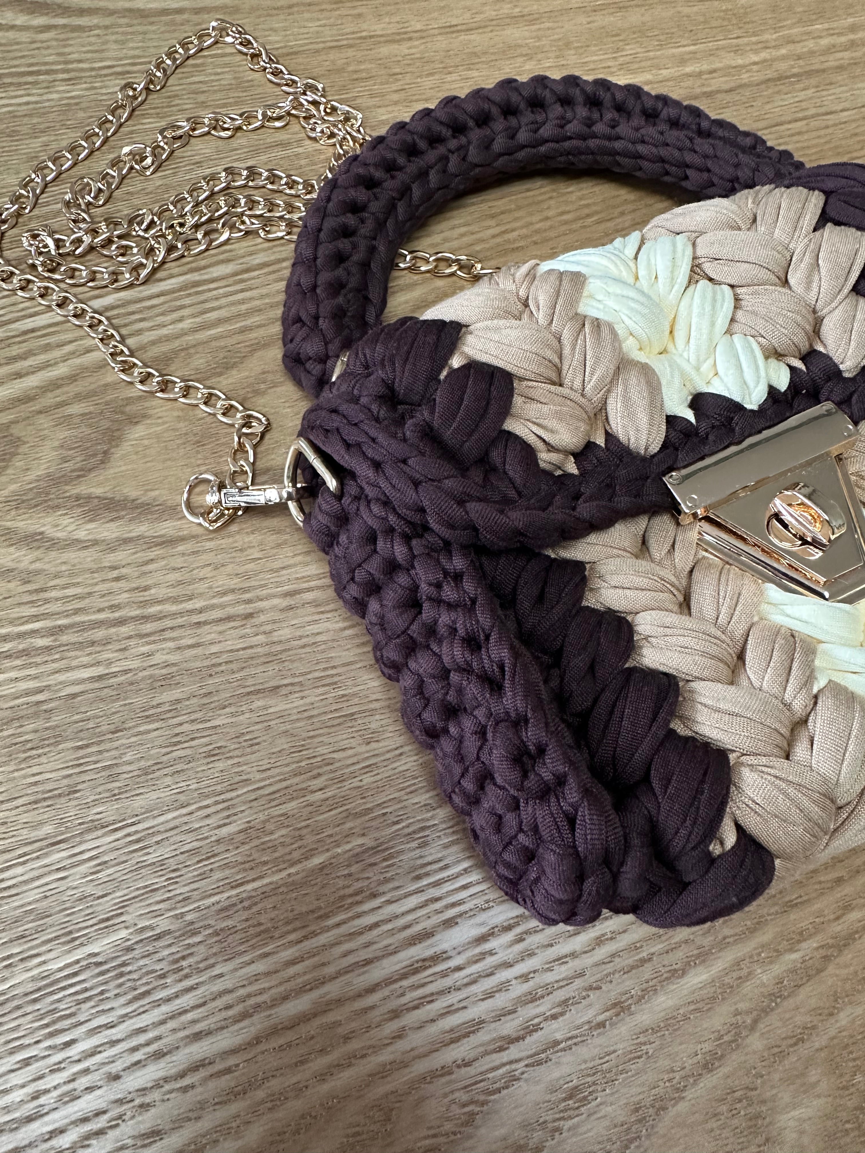BORSA MINI UNCinetto marrone