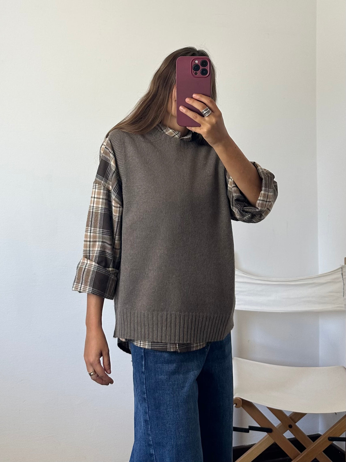 Gilet in misto cashmere FANGO