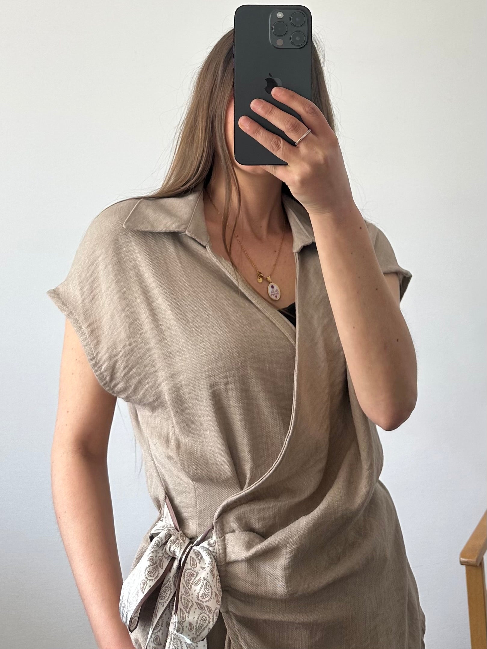 COORDINATO foulard Fango