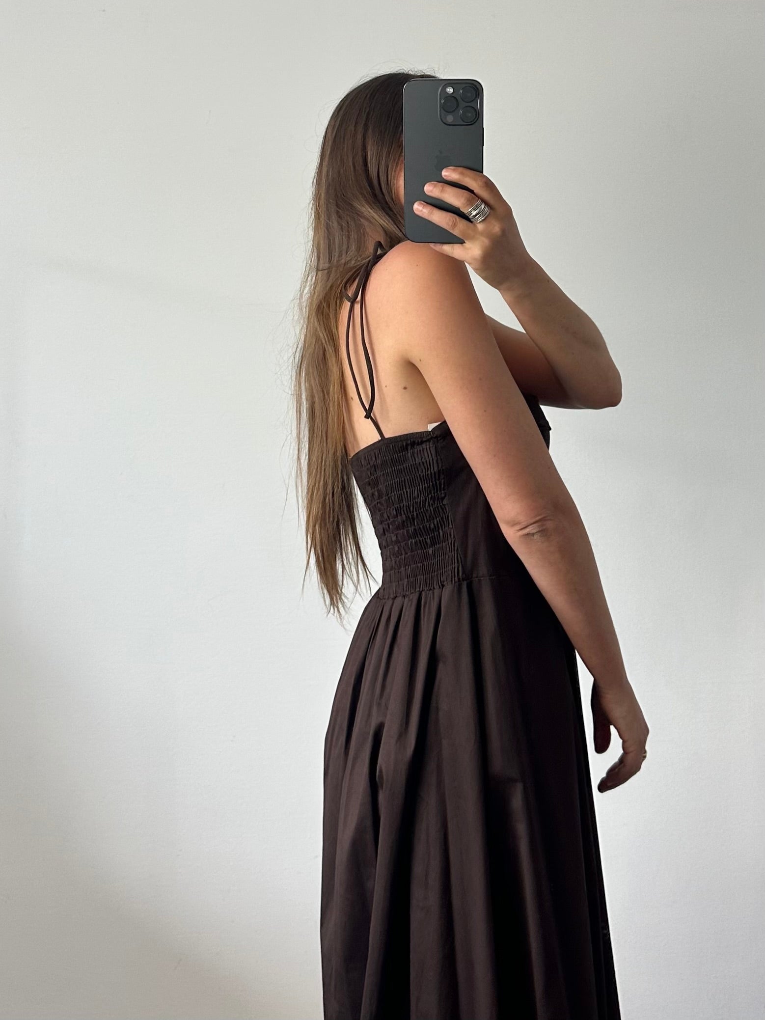 ABITO portofino in cotone marrone
