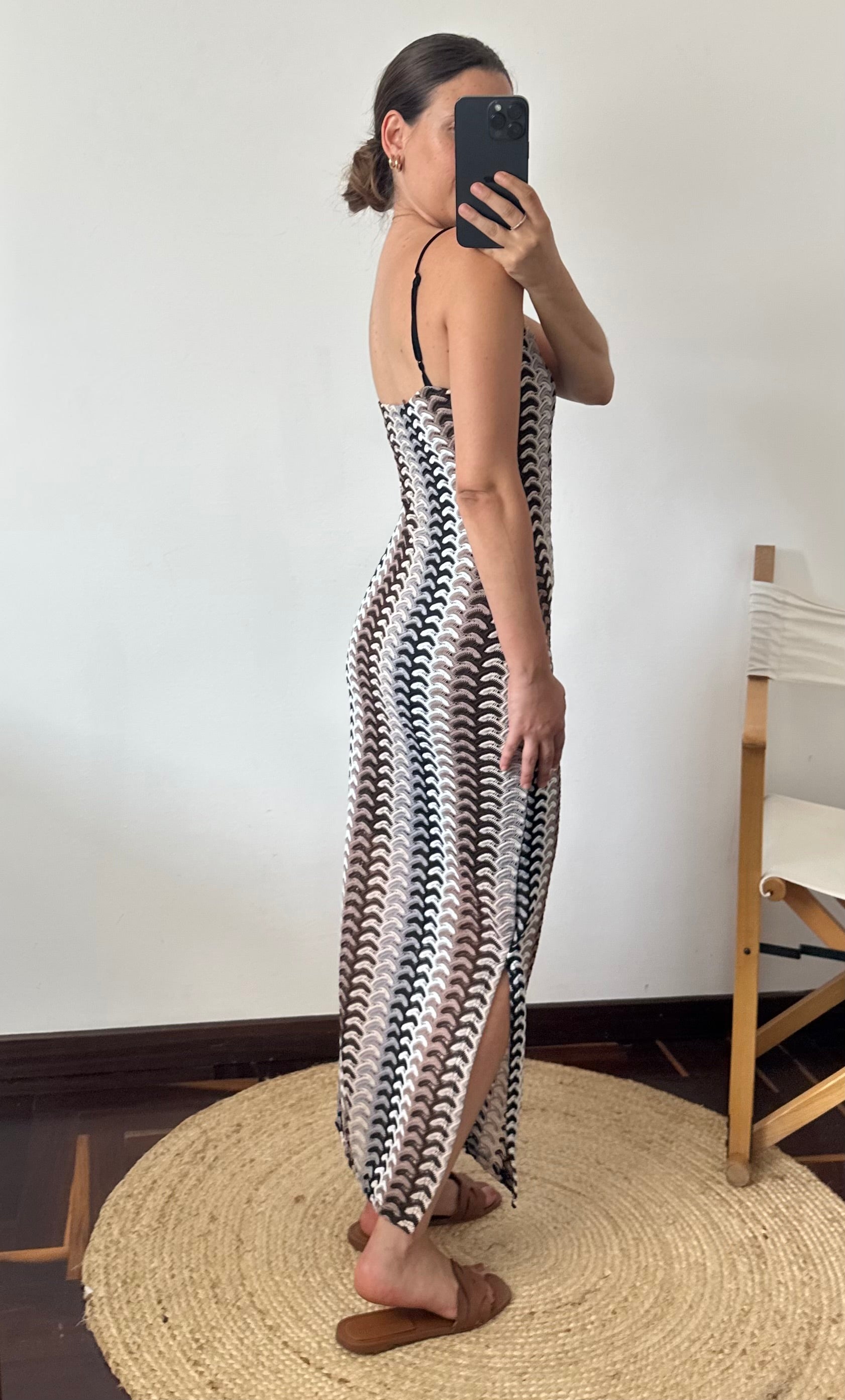 ABITO lungo summer nero